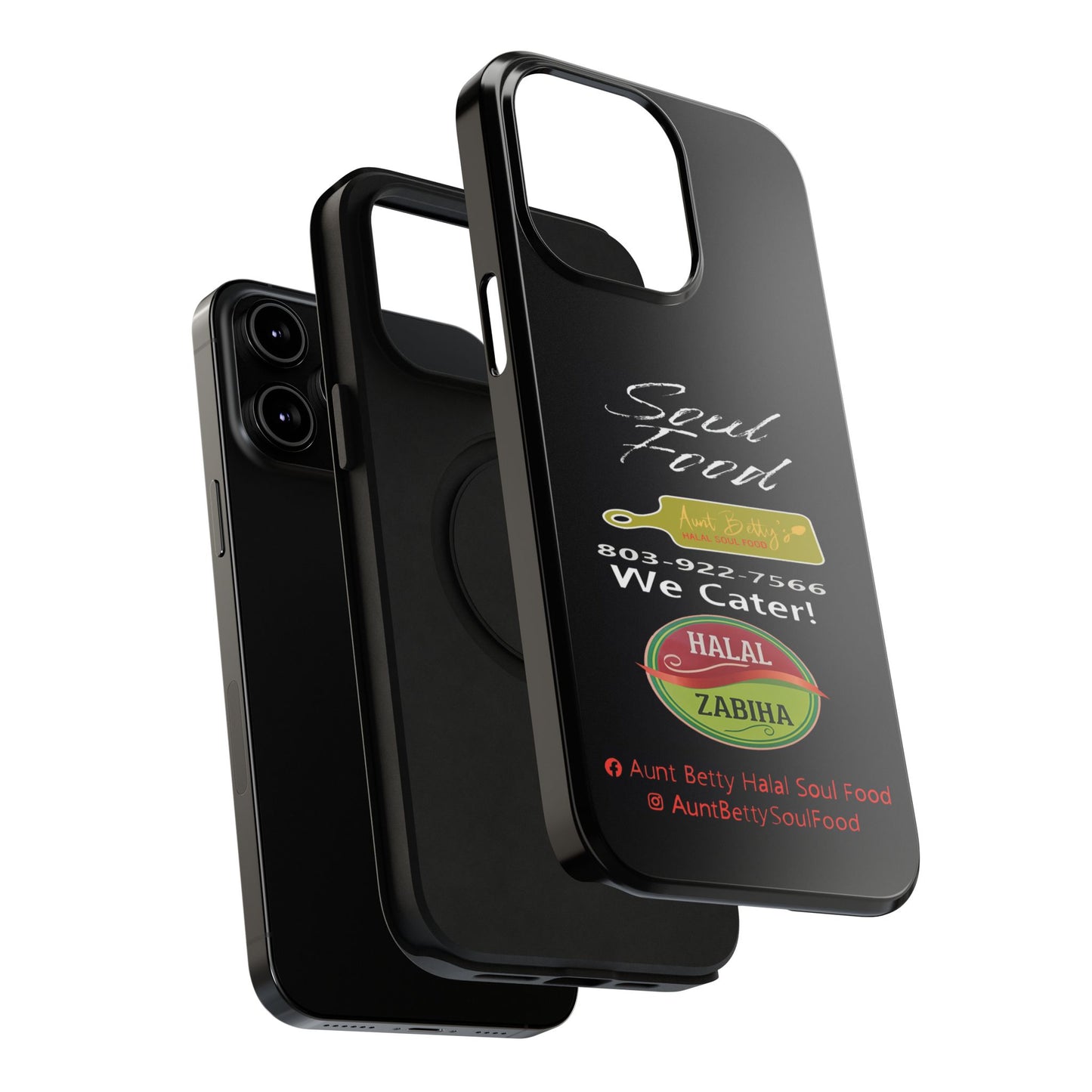 Aunt Betty's Soul Food - Custom - Iphones ONLY - Impact-Resistant Cases