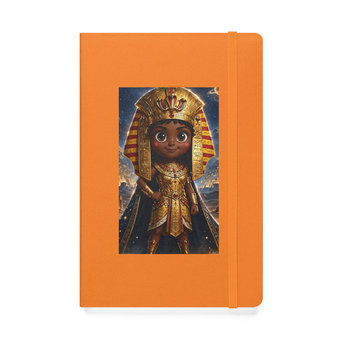 Amara — Cinematic Little Pharaoh from the Stars — Kids Hardcover Notebook