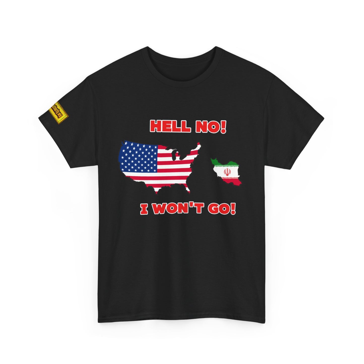 I won't go custom -Unisex Heavy Cotton Tee