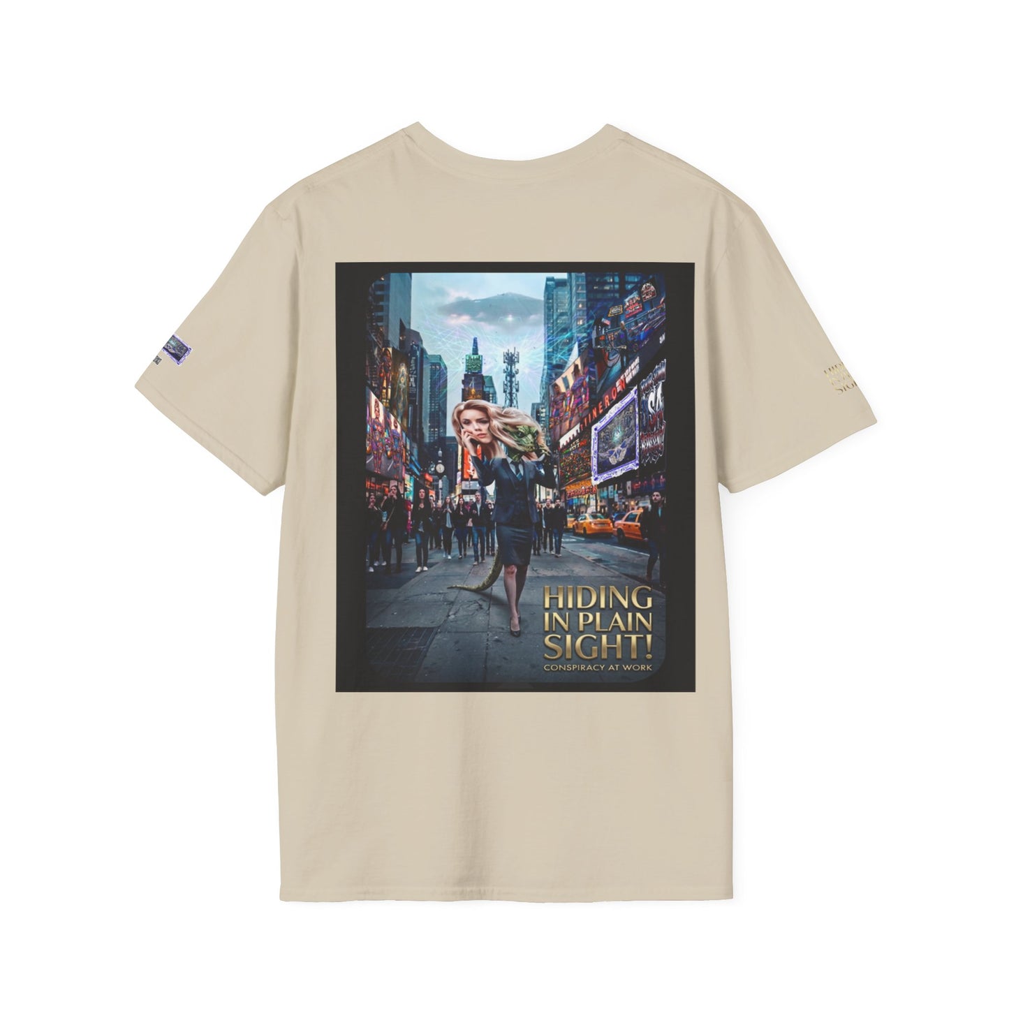 HIDING IN PLAIN SIGHT -Supreme Authority - Unisex Soft style T-Shirt