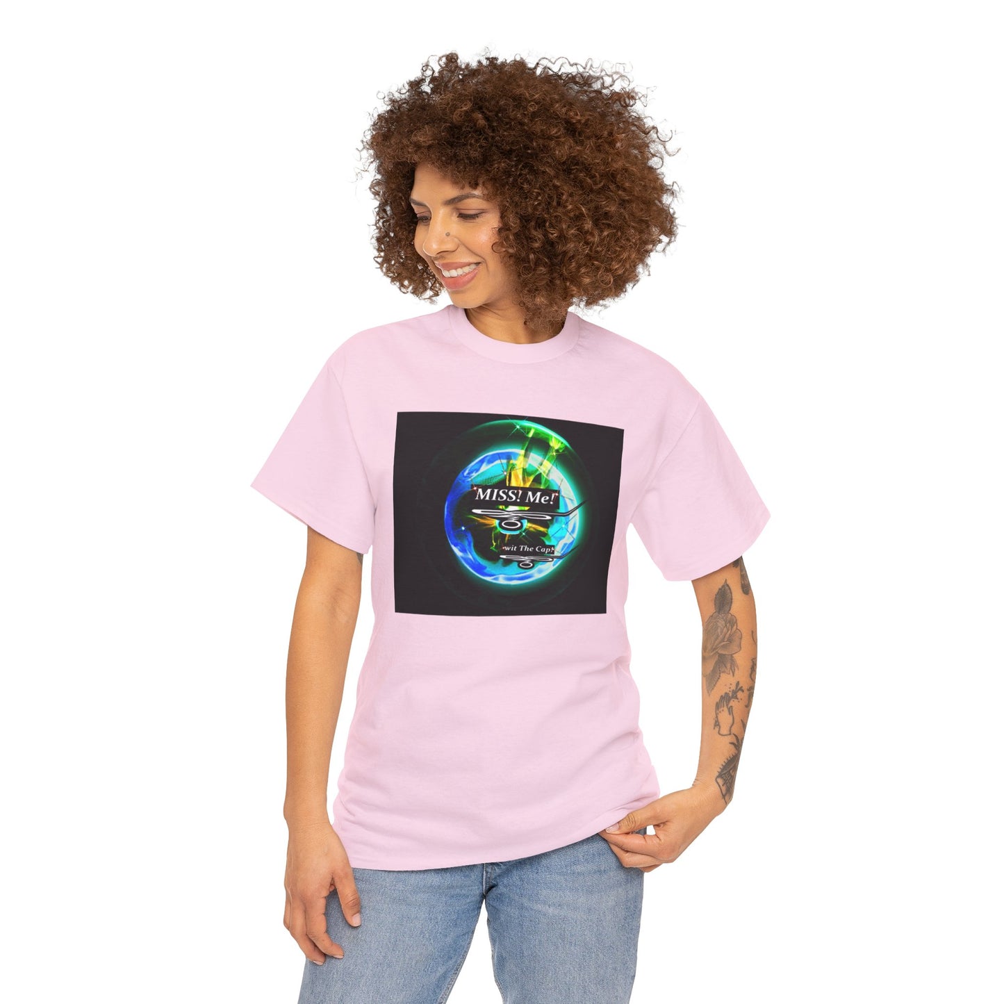 Copy of Miss Me! wit The Cap! -Unisex Heavy Cotton Tee