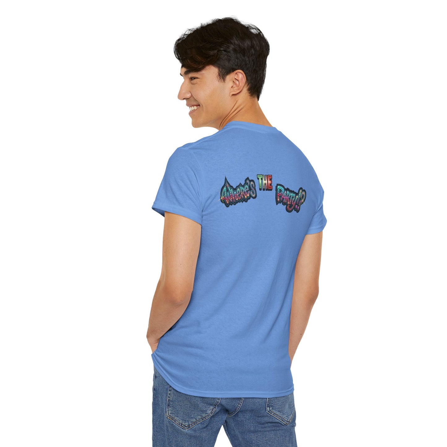Where's The Party Italian Remix- Supreme Authority -Unisex Heavy Cotton Tee