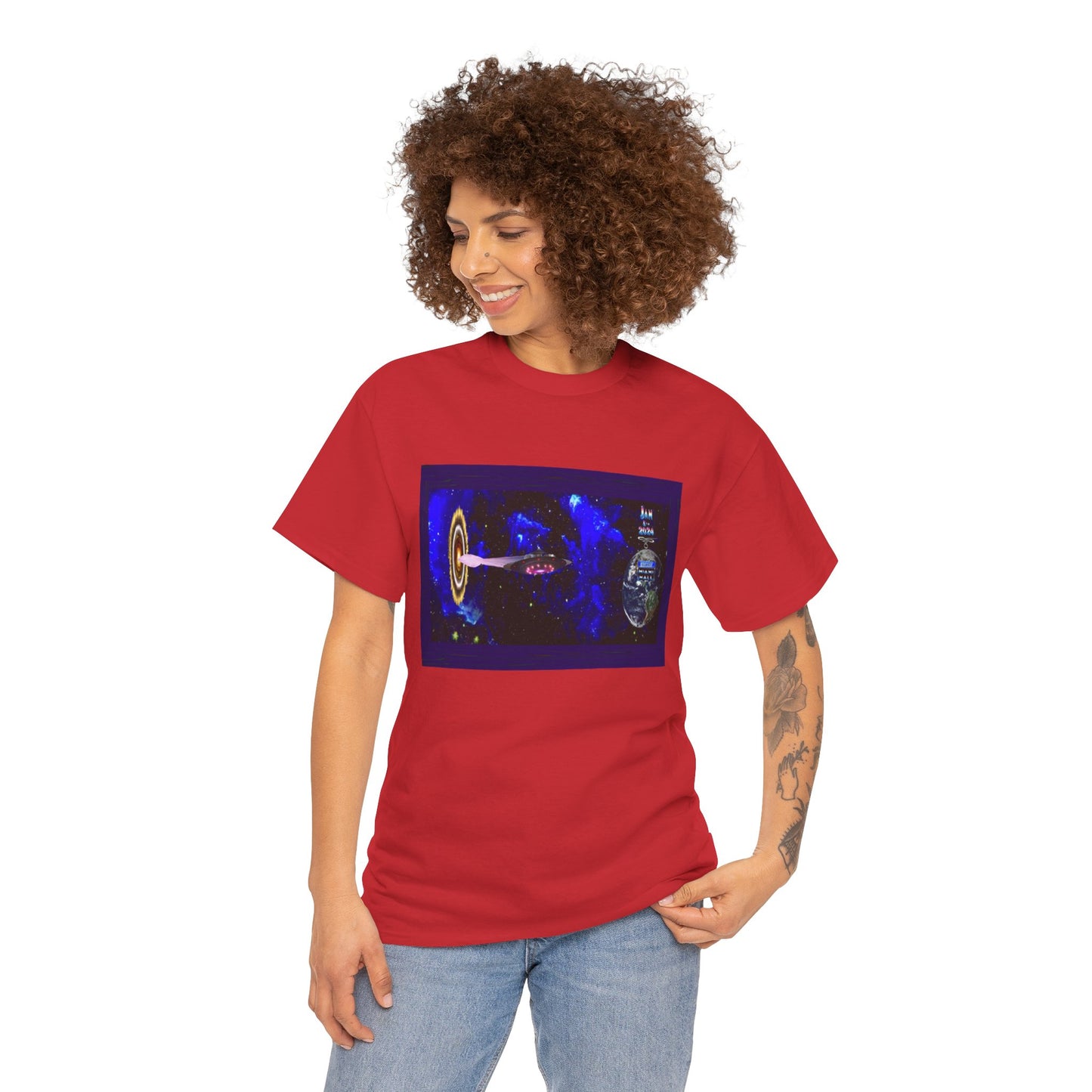 Miami Alien Mall 1 - Unisex Heavy Cotton Tee