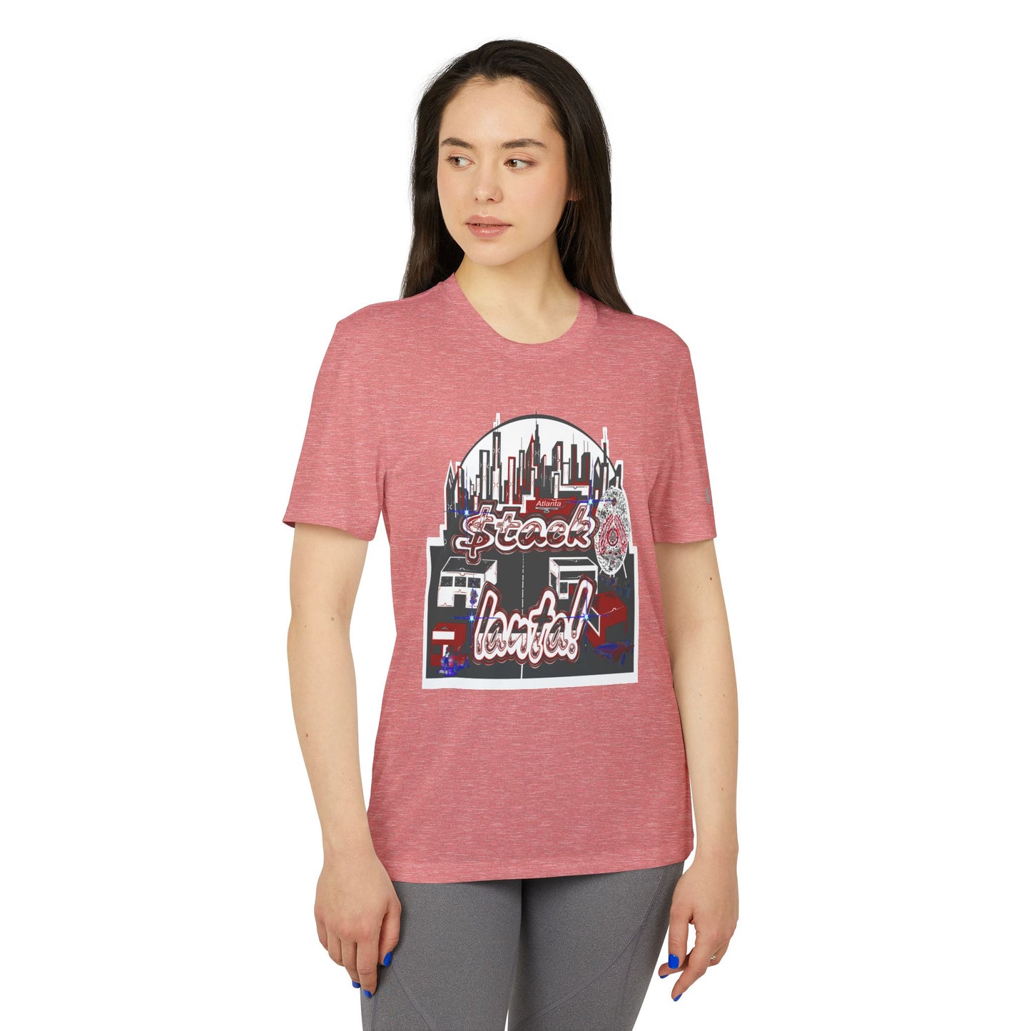 Stack-lanta! Get Money! Graffiti Remix! Supreme Authority - adidas Unisex Sport T-shirt