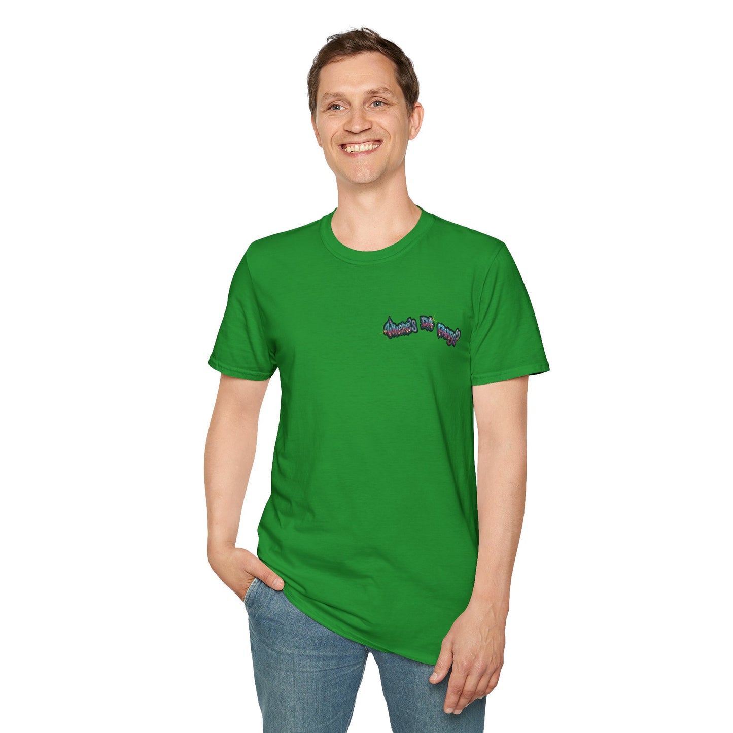 Where's The Party  FBA Version - Supreme Authority - Unisex Soft style T-Shirt