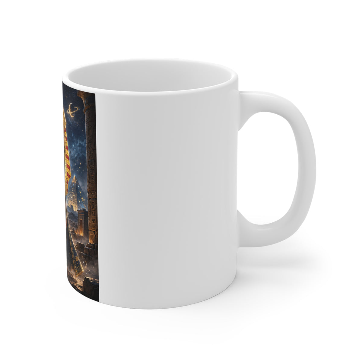 Amara — Cinematic Little Pharaoh from the Stars — Kids Mug