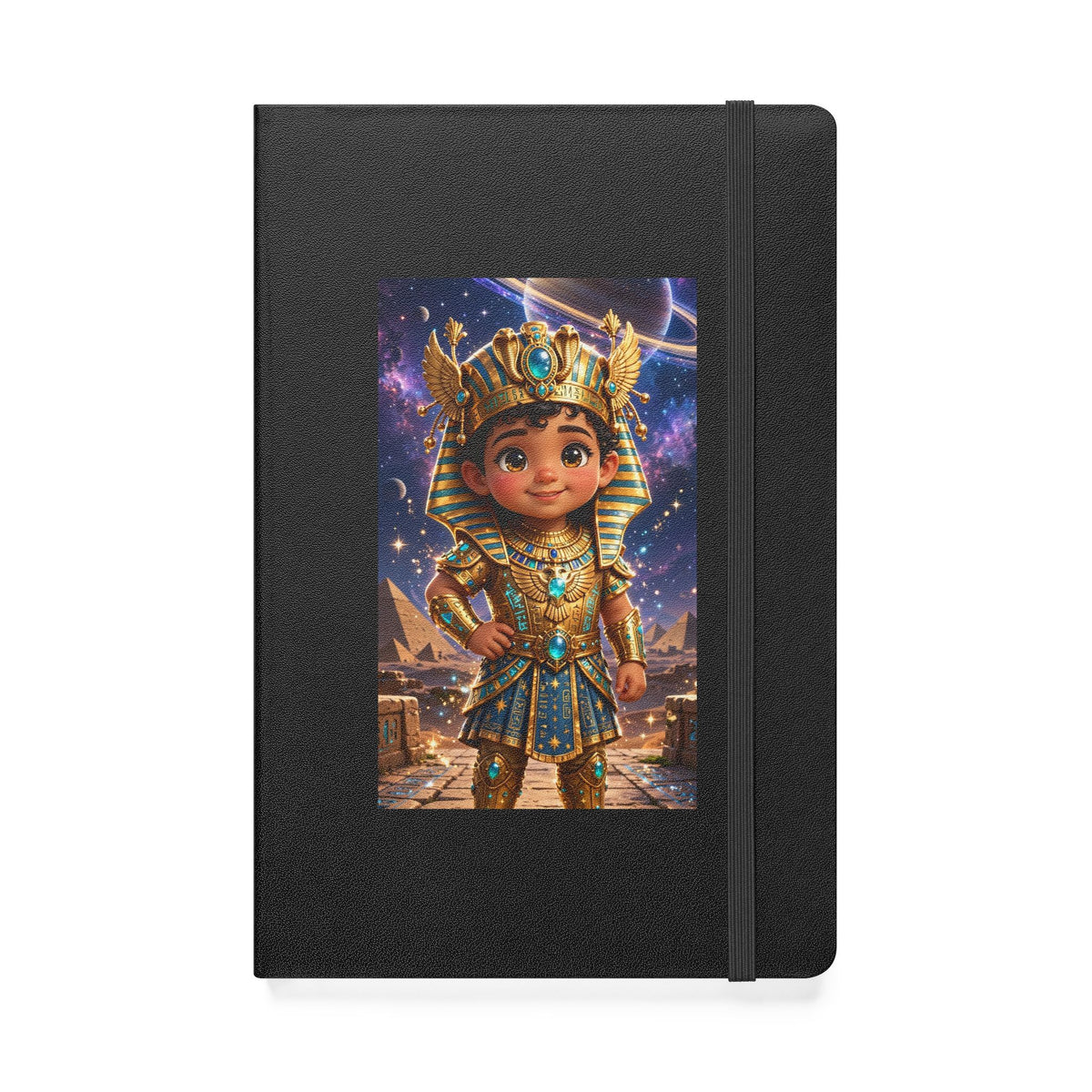 Mateo — Brave Heart, Bright Mind — Kids Hardcover Notebook
