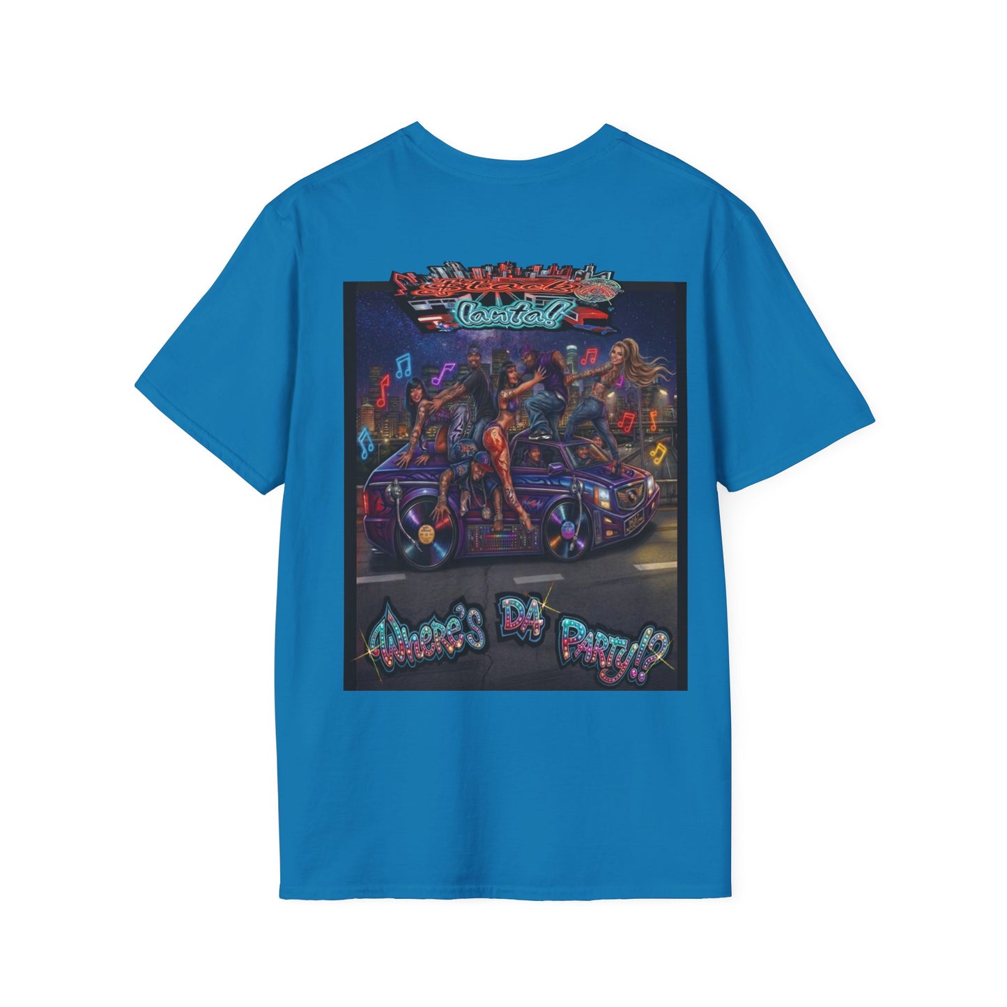 Where's The Party  FBA Version - Supreme Authority - Unisex Soft style T-Shirt