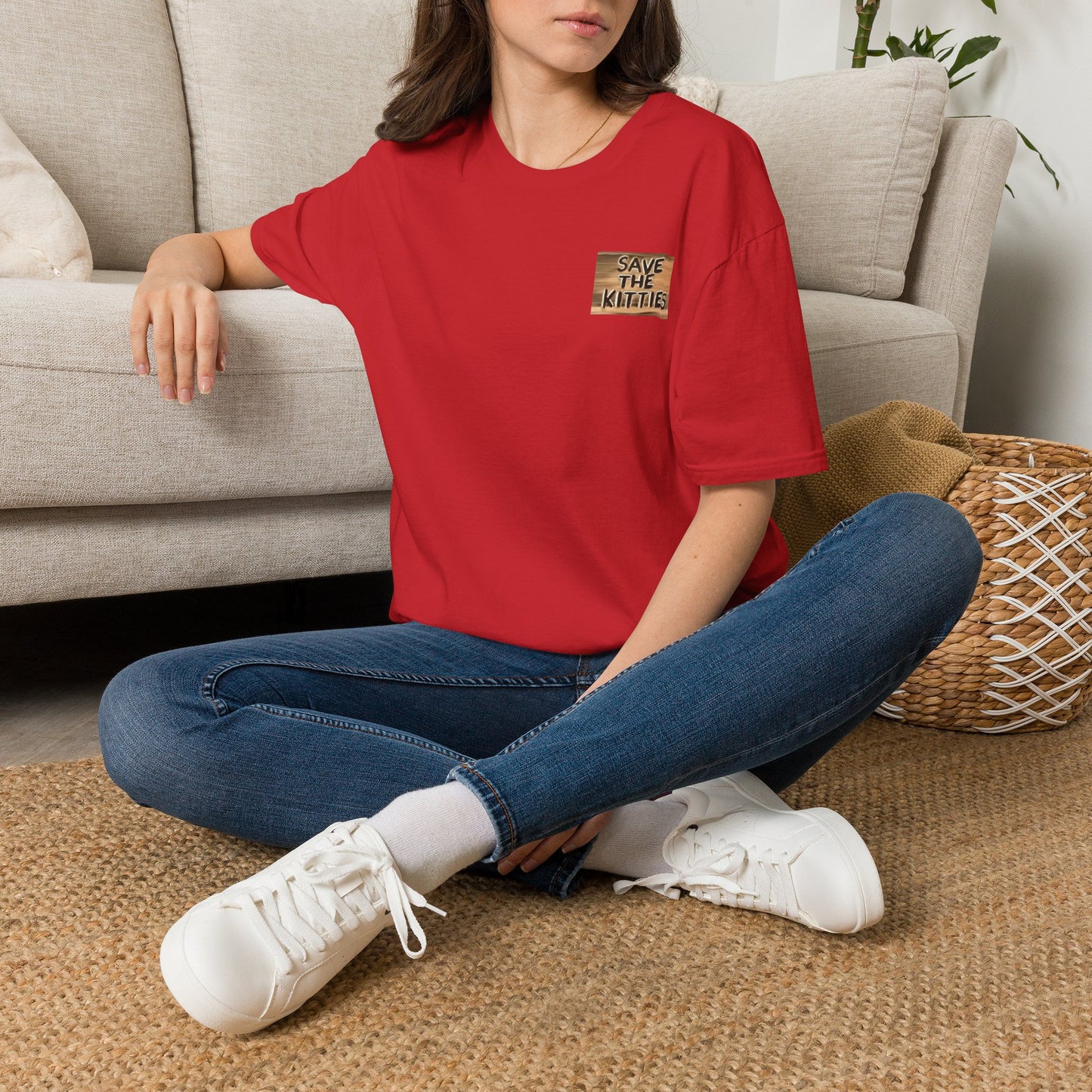 SAVE THE KITTIES - Cat Rescue Fund Raiser - Unisex Soft style T-Shirt