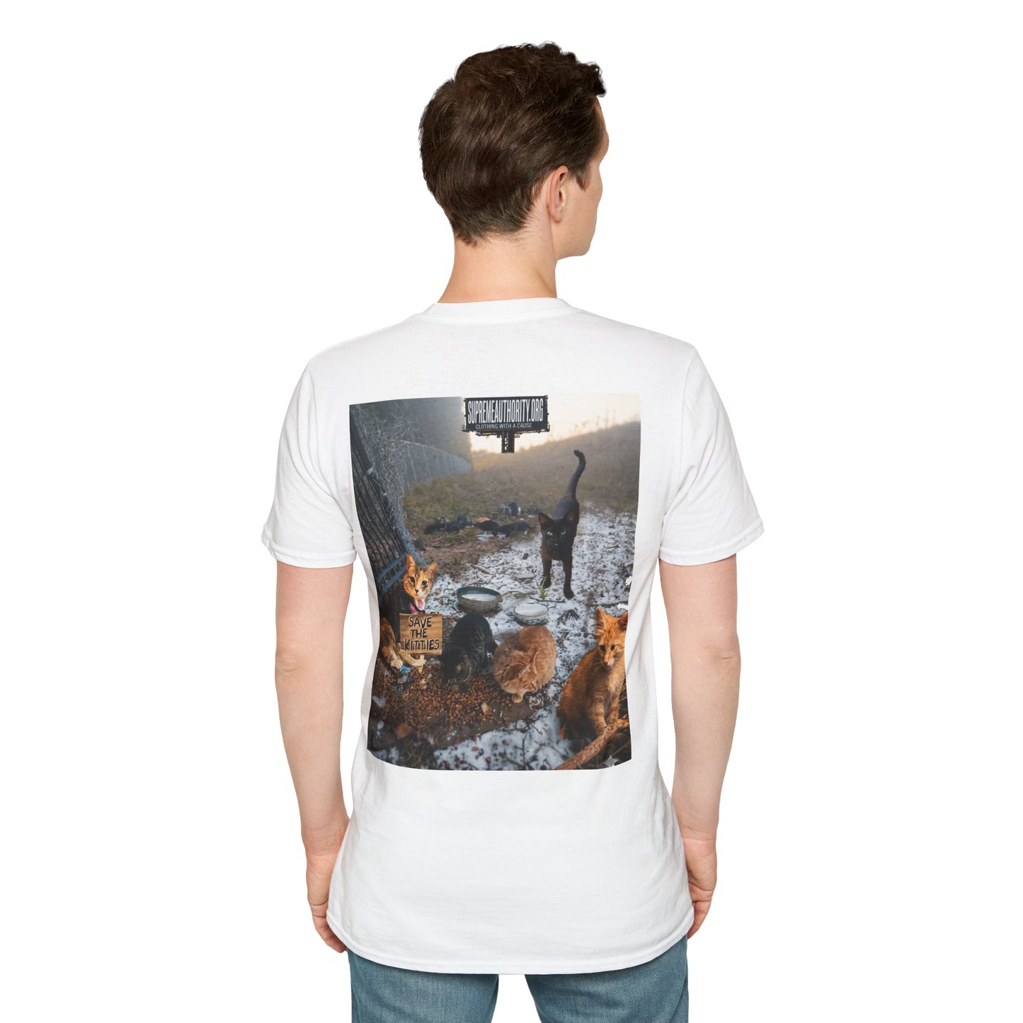 SAVE THE KITTIES 2 - Unisex Soft style T-Shirt