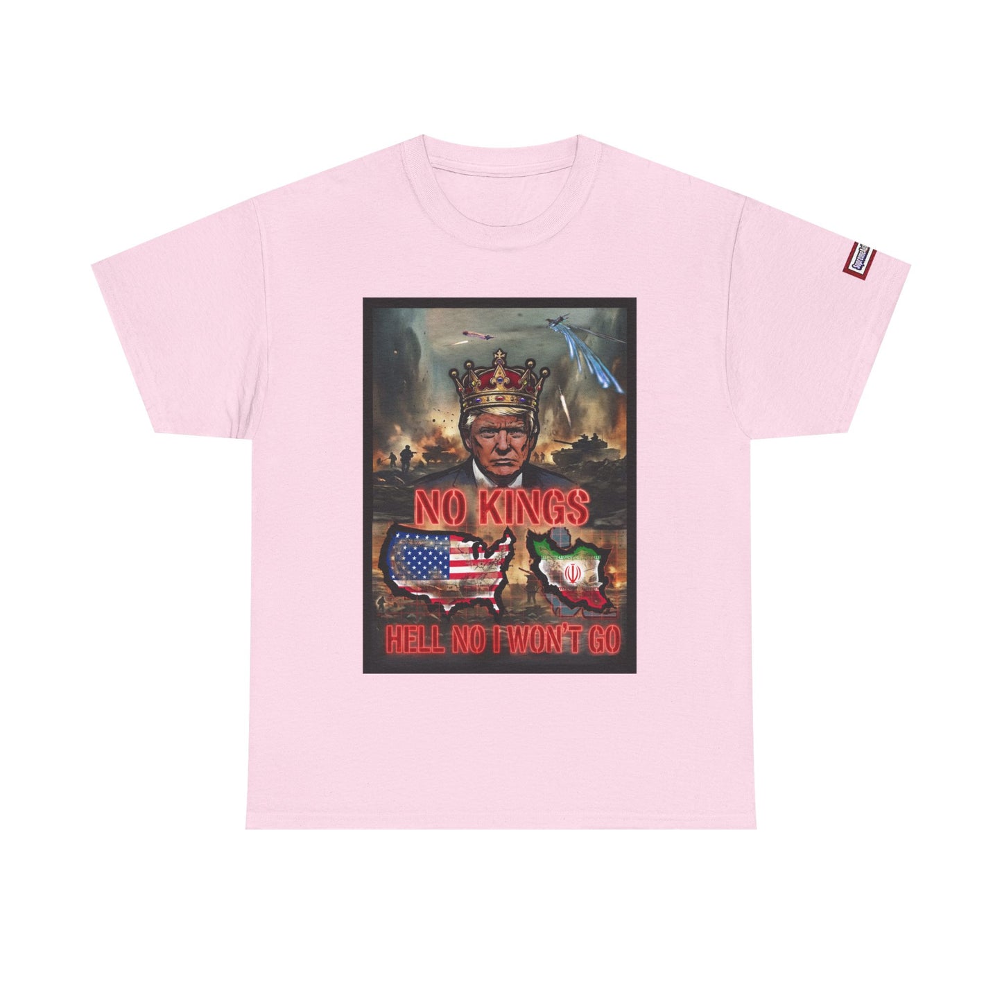 NO KINGS Banger Remix -Unisex Heavy Cotton Tee