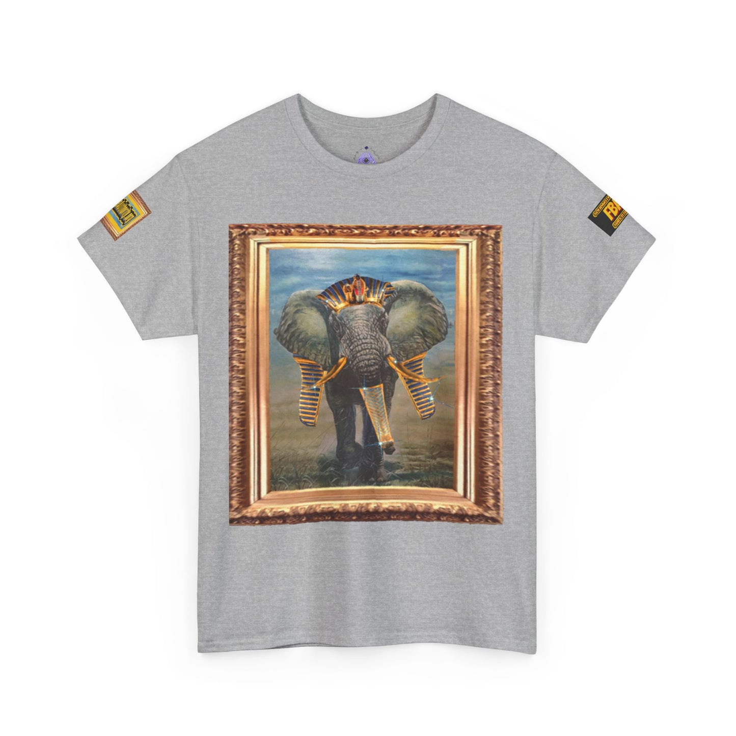 African elephant remix FBA 100 By Supreme Authority -Unisex Heavy Cotton Tee