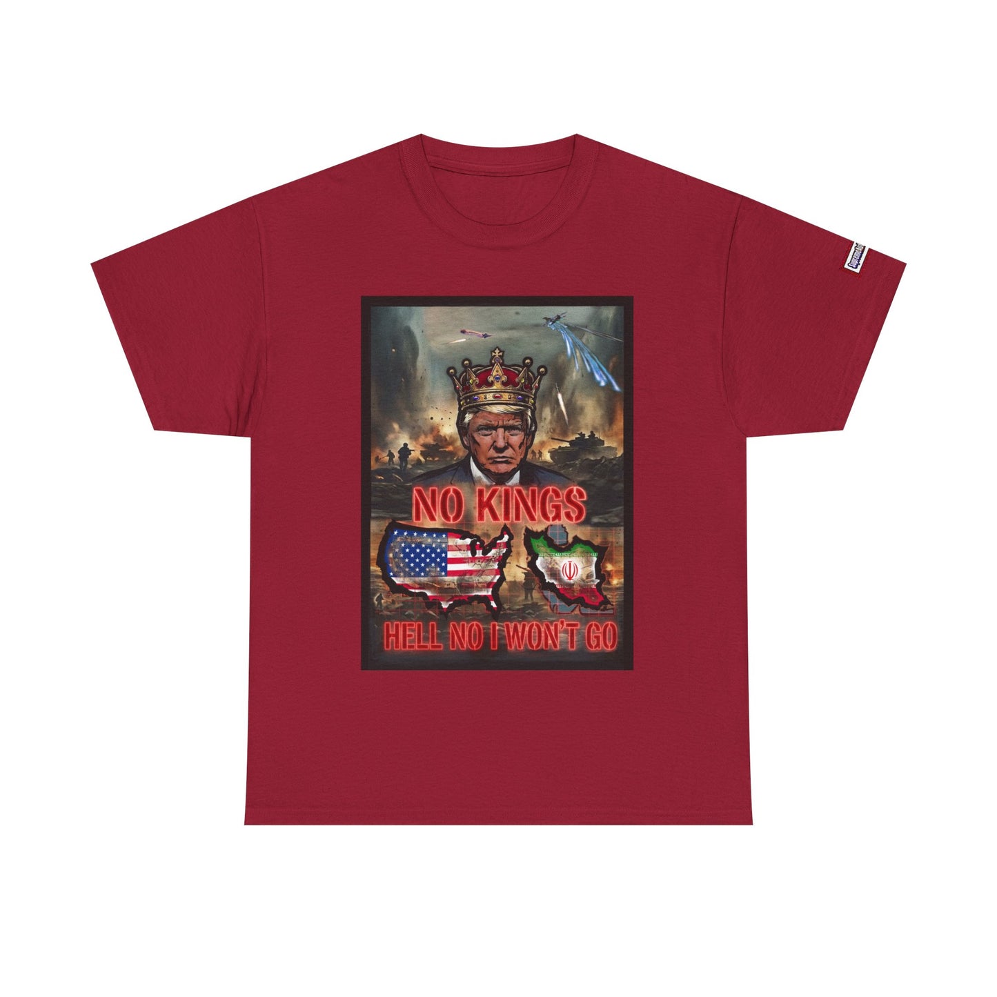 NO KINGS Banger Remix -Unisex Heavy Cotton Tee