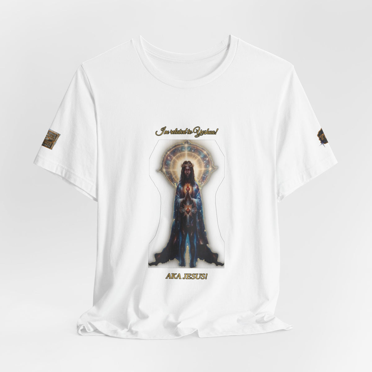 Black Jesus — I'm Related to Yeshua! AKA Jesus! T-Shirt (With Number)