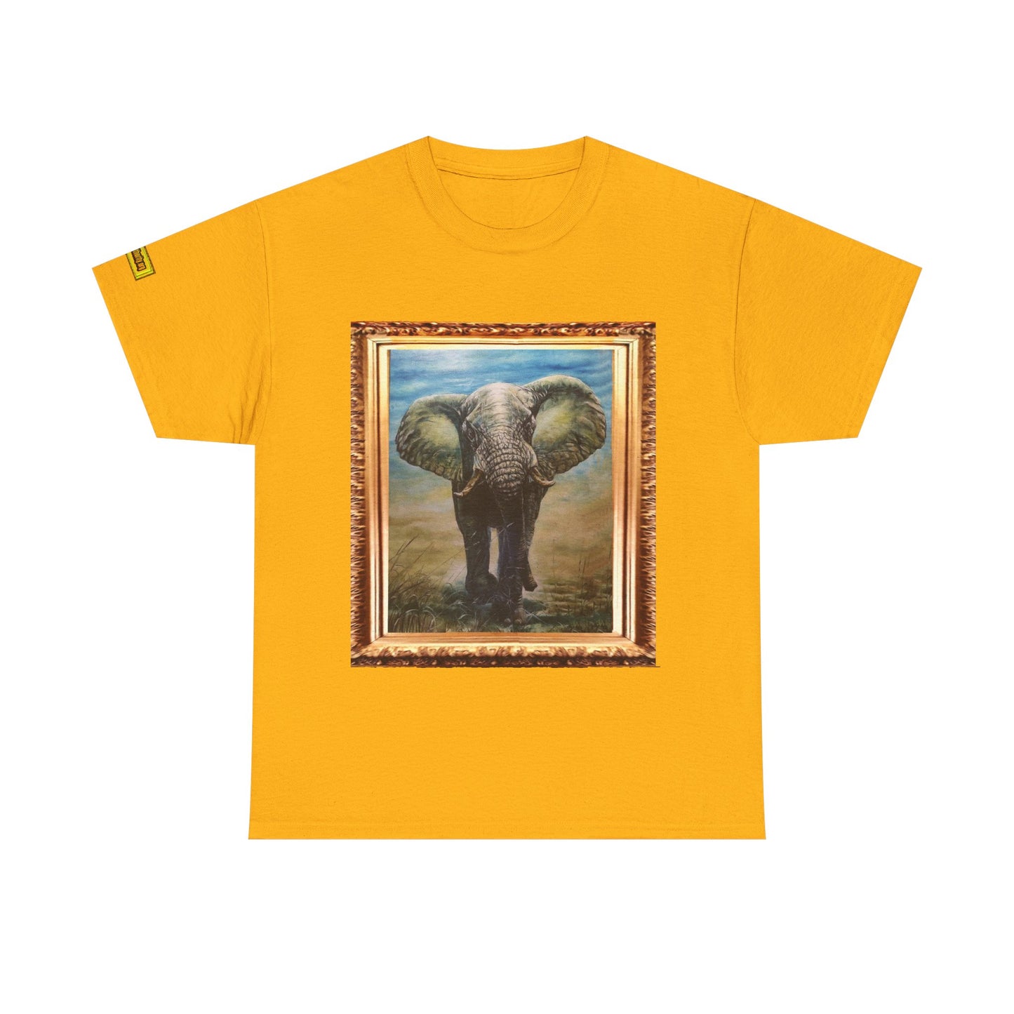 African elephant by Supreme Authority - Unisex Heavy Cotton Tee