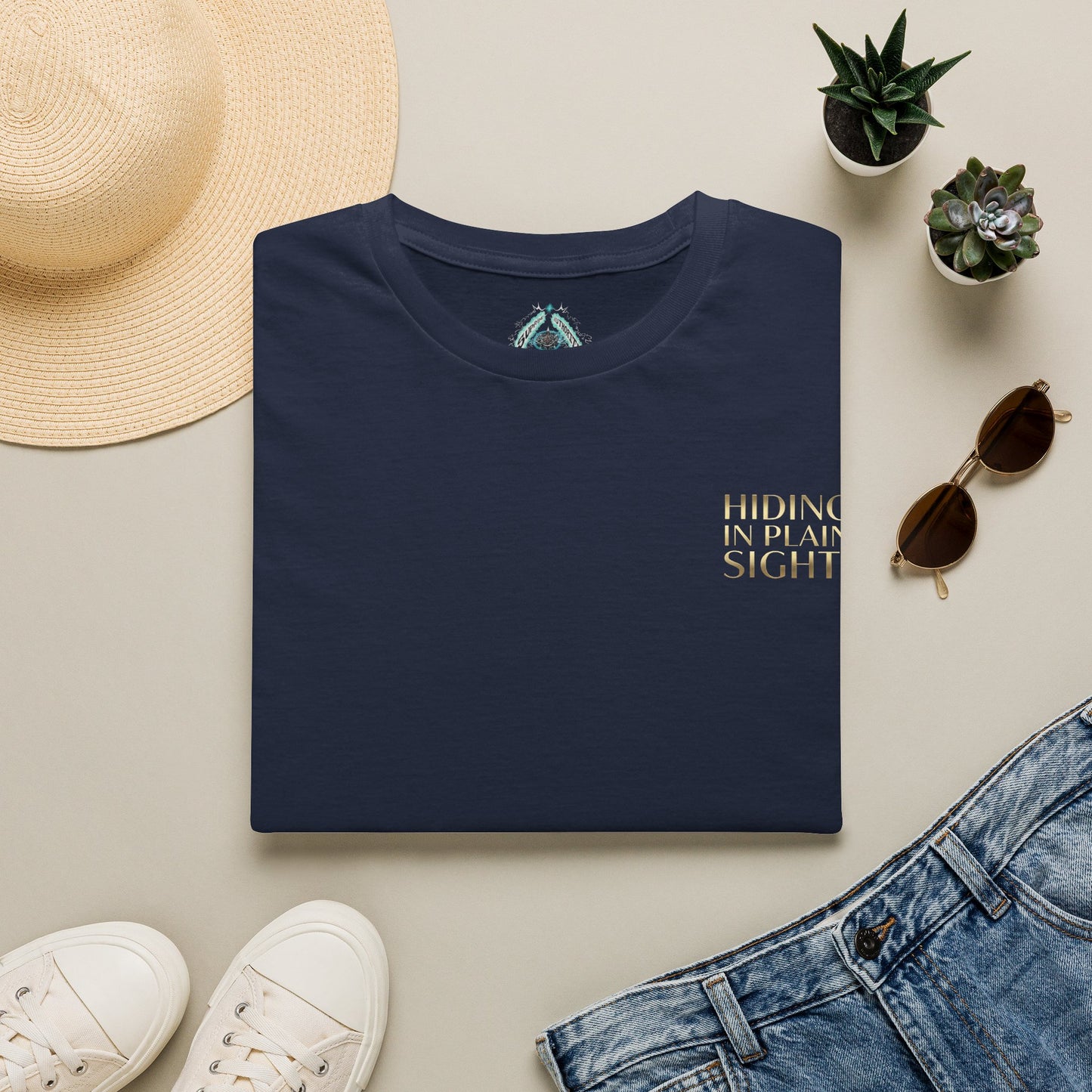 HIDING IN PLAIN SIGHT -Supreme Authority - Unisex Soft style T-Shirt