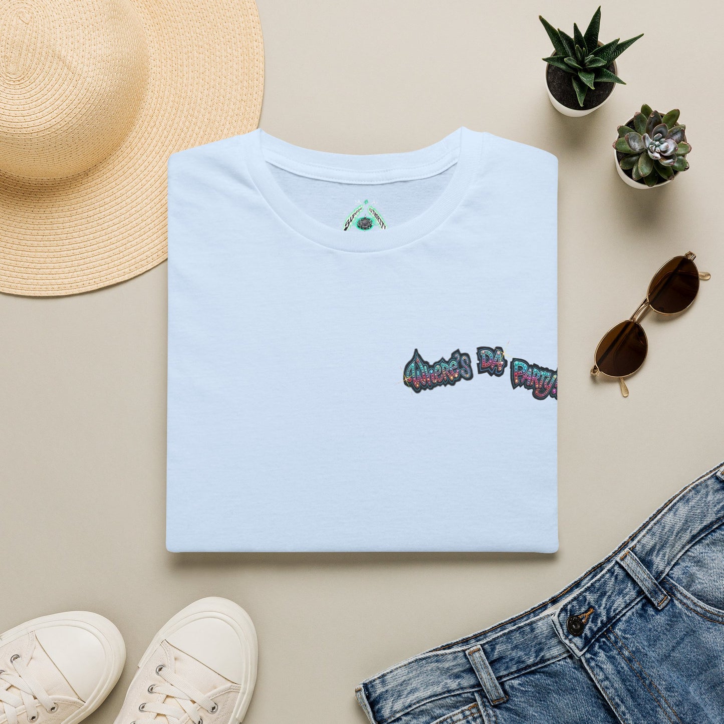 Where's The Party  FBA Version - Supreme Authority - Unisex Soft style T-Shirt