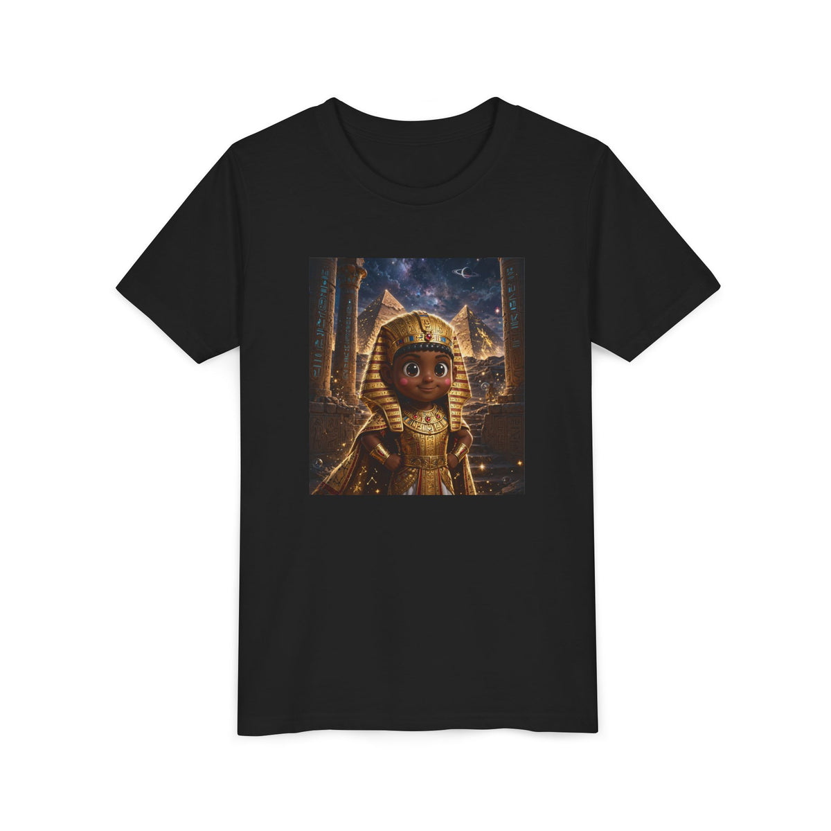 SEFU — Cinematic Little Pharaoh from the Stars — Kids Tee