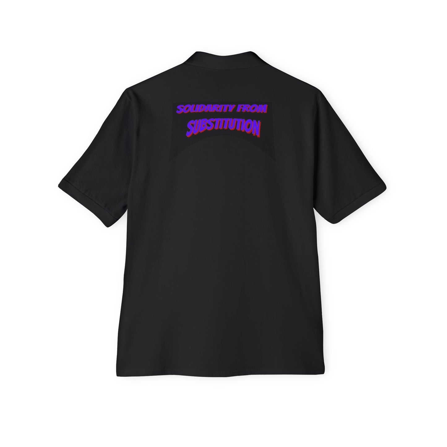 FBA Solidarity From Substitution  Chest Patch Men's Polo Shirt