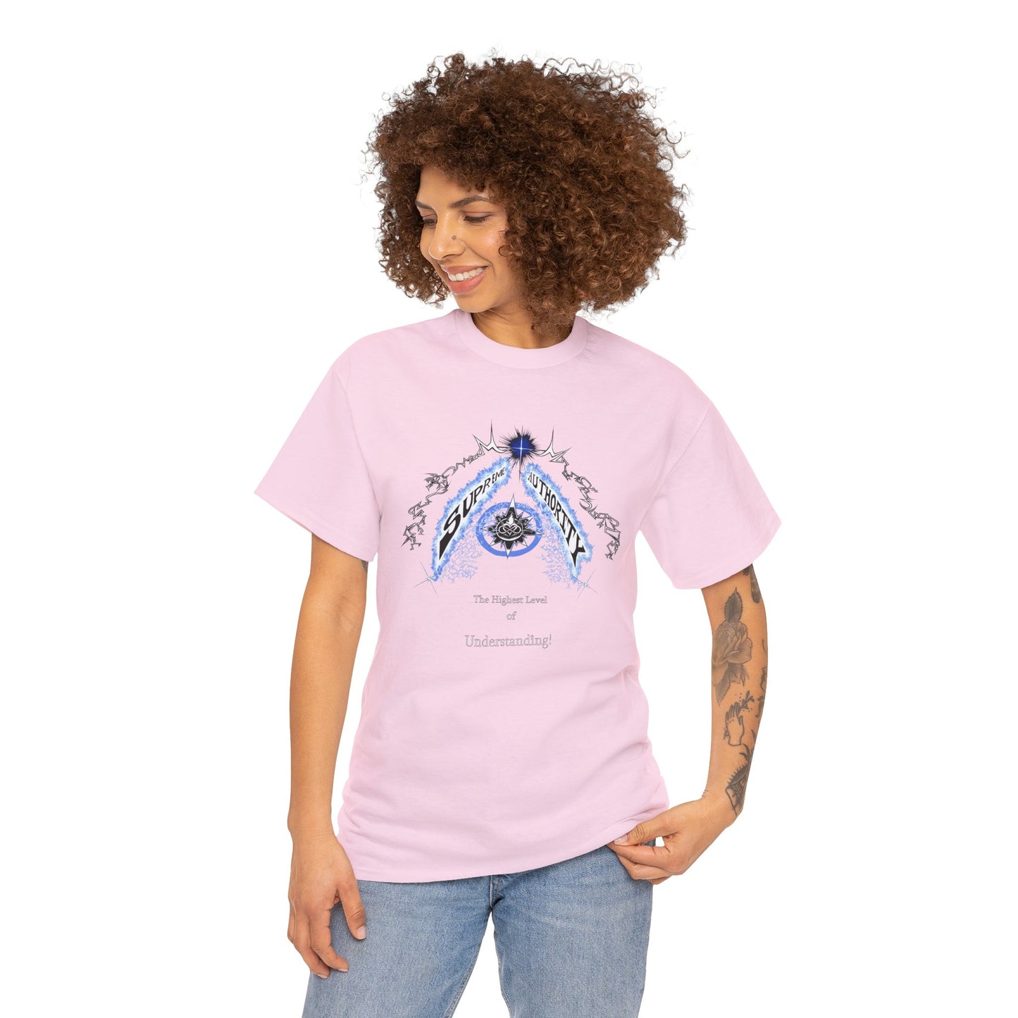 Copy of Supreme Authority  The Lord Is My Savior -Unisex Heavy Cotton Tee