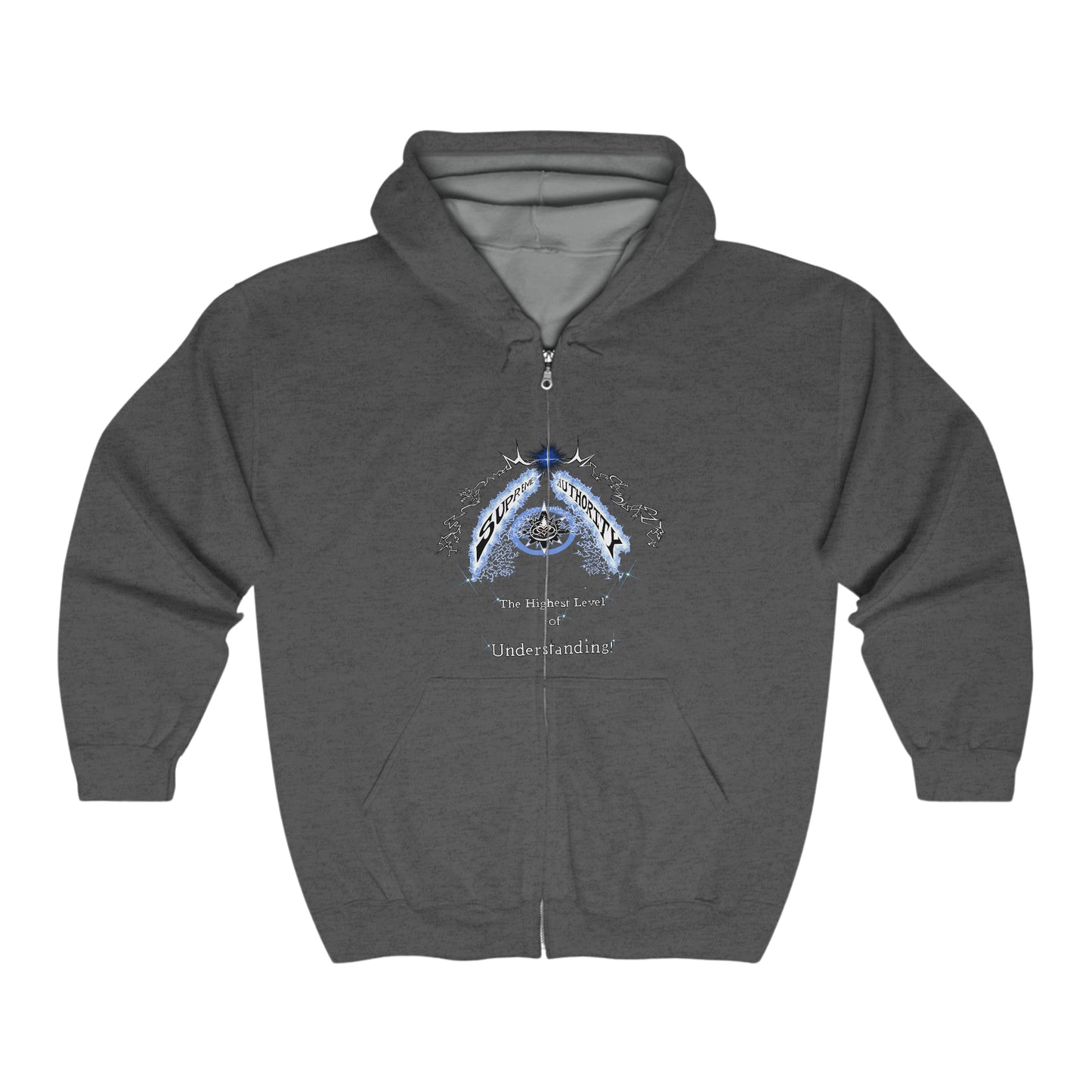 Copy of Supreme Authority The Lord Is My Savior -Unisex Heavy Blend™ Full Zip Hooded Sweatshirt
