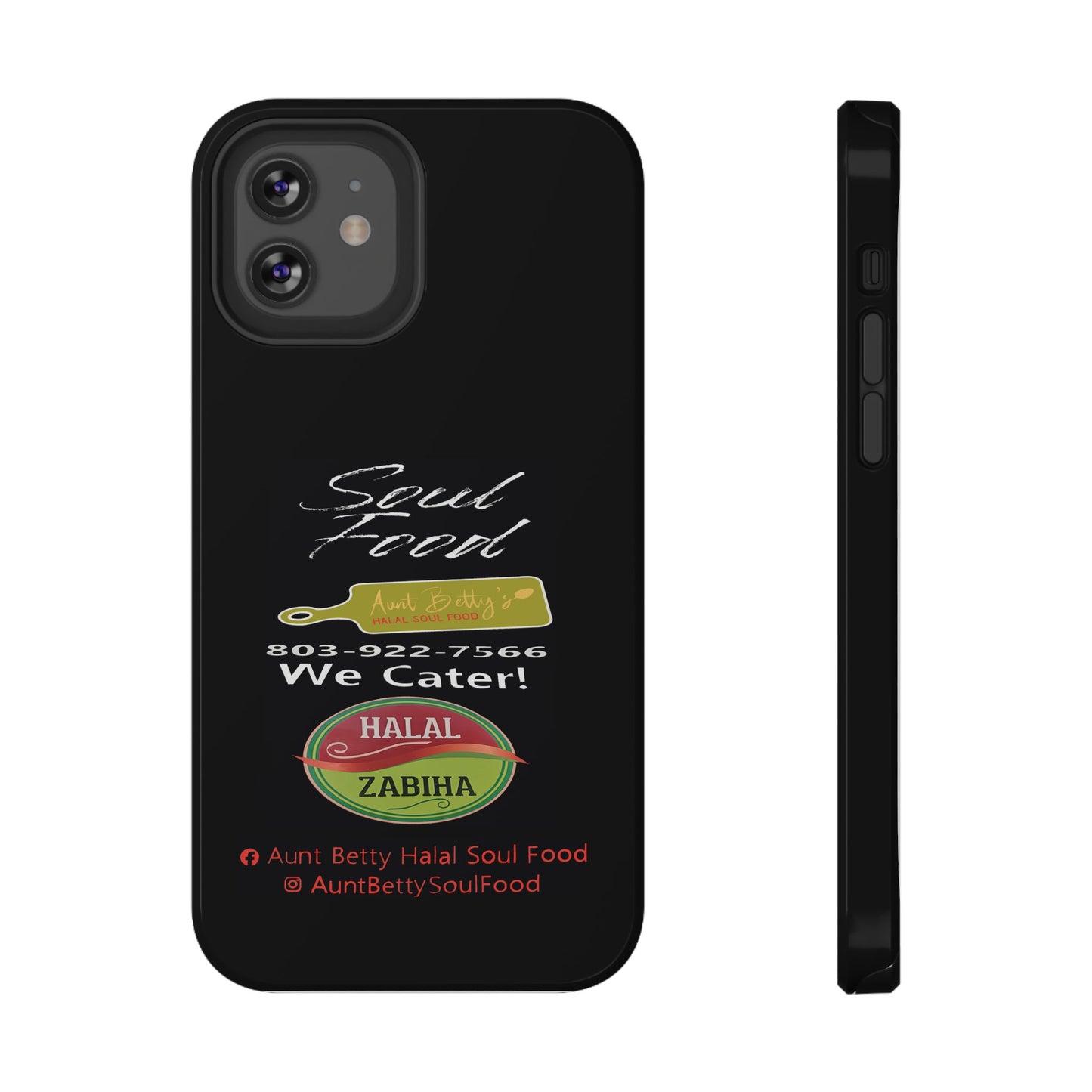 Aunt Betty's Soul Food - Custom - Iphones ONLY - Impact-Resistant Cases