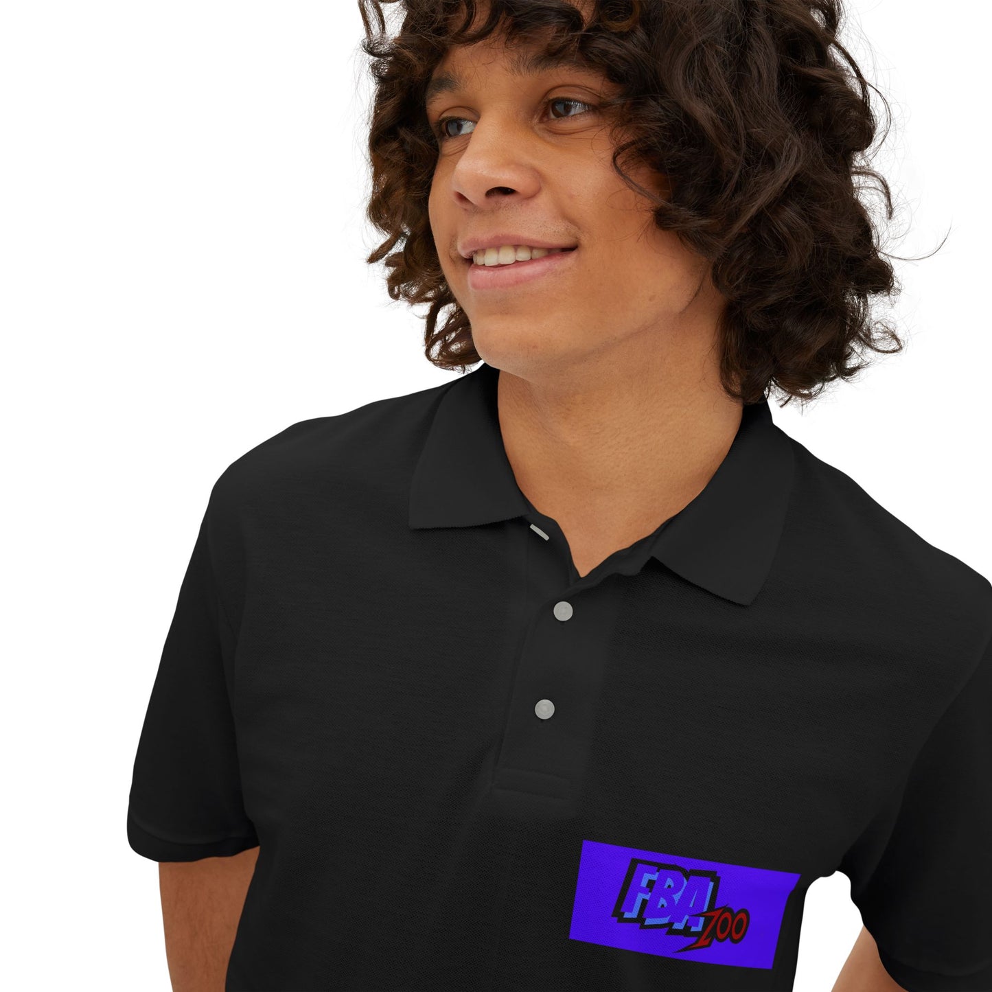FBA Solidarity From Substitution  Chest Patch Men's Polo Shirt