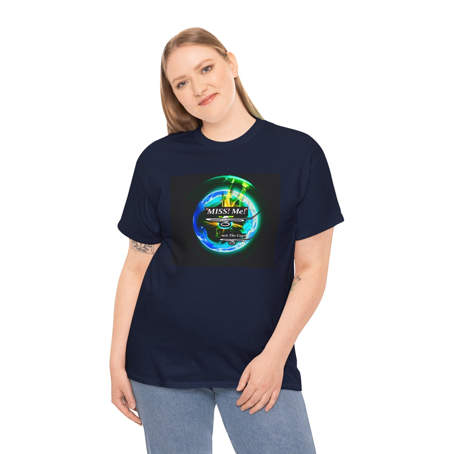 Copy of Miss Me! wit The Cap! -Unisex Heavy Cotton Tee