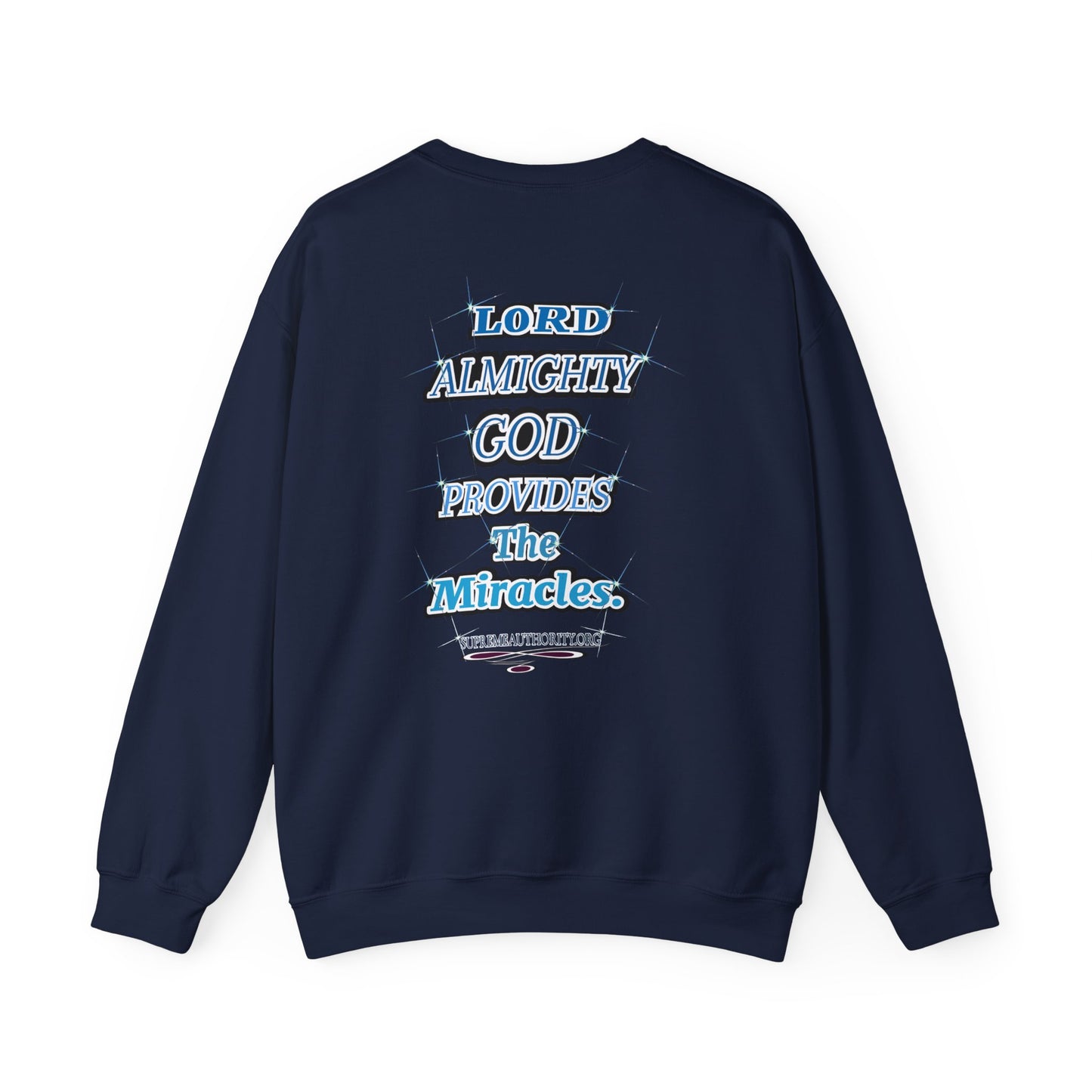 Spiritual Miracle for Pastors Supreme Authority - Unisex Heavy Blend™ Crewneck Sweatshirt