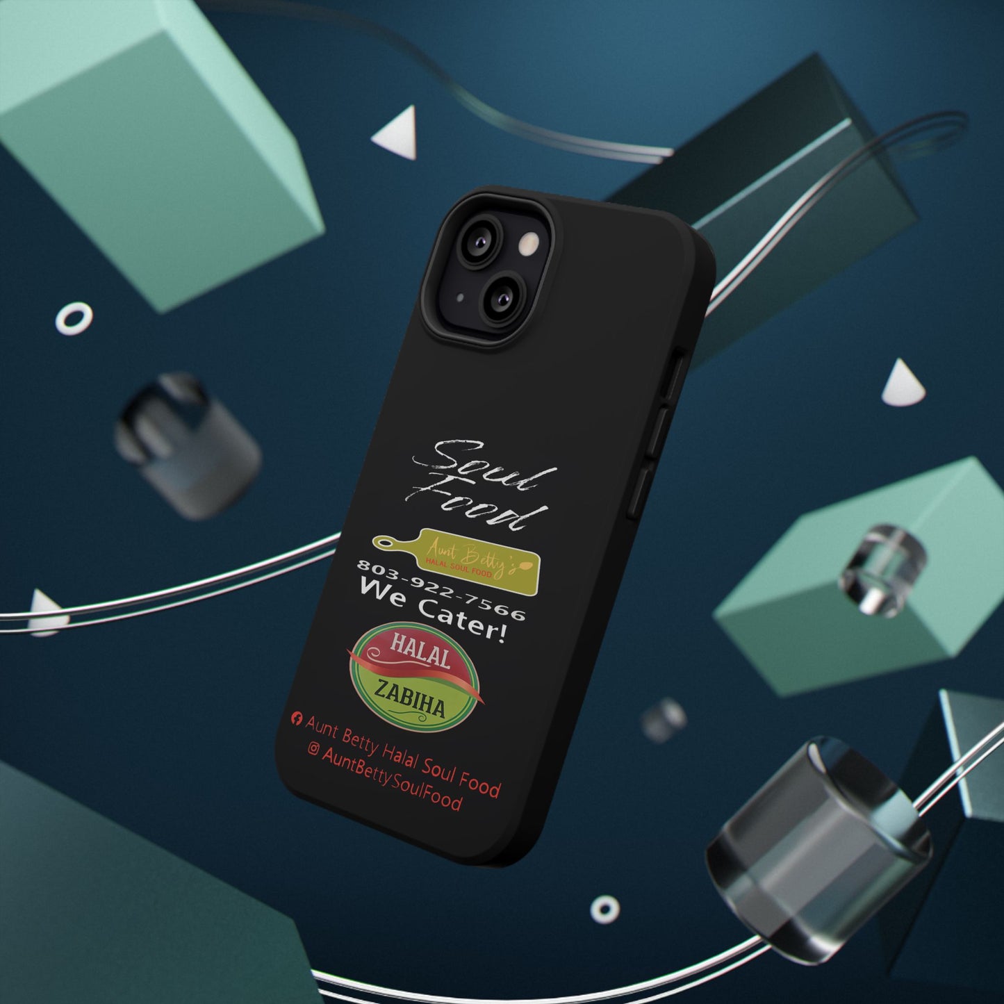 Aunt Betty's Soul Food - Custom - Iphones ONLY - Impact-Resistant Cases