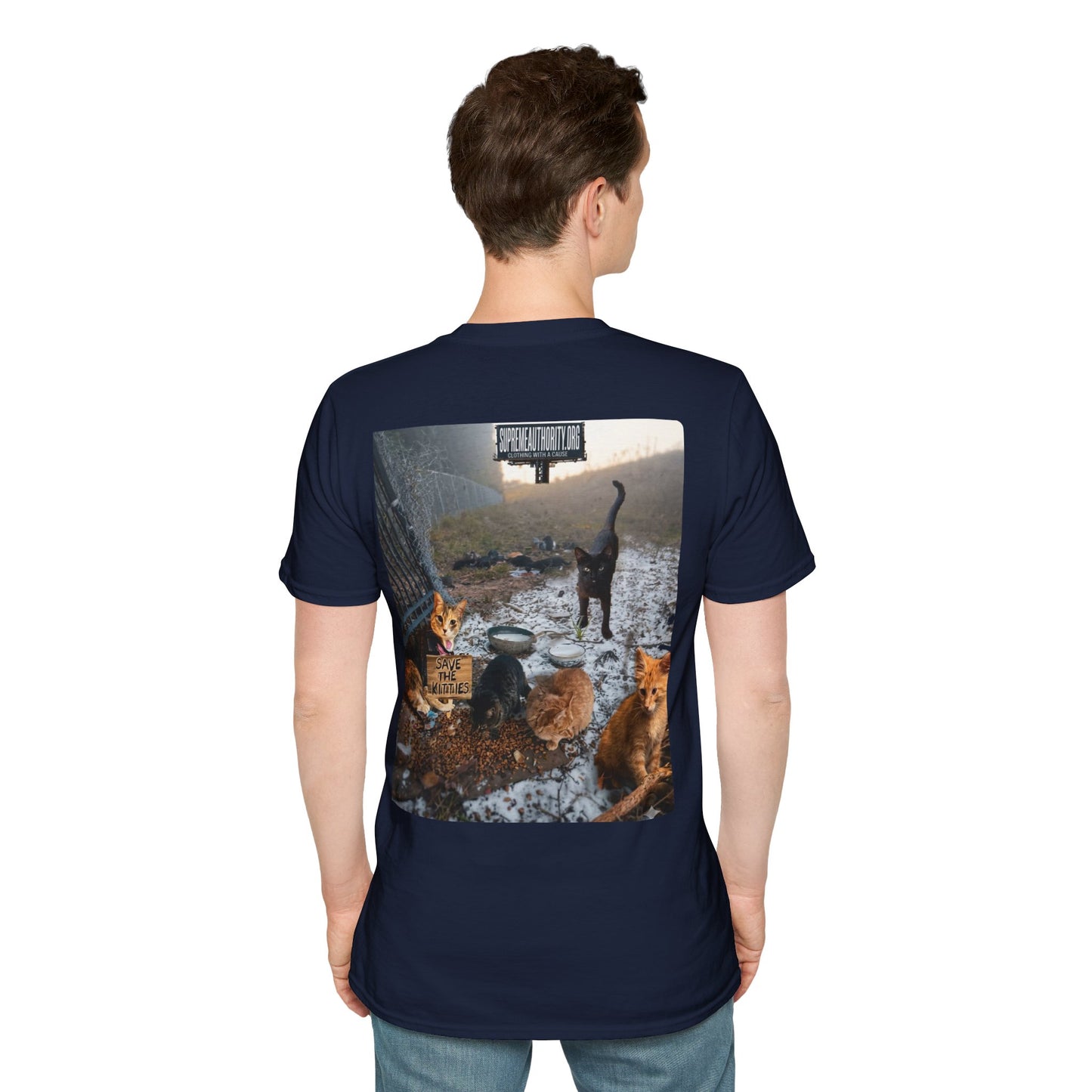 SAVE THE KITTIES 2 - Unisex Soft style T-Shirt
