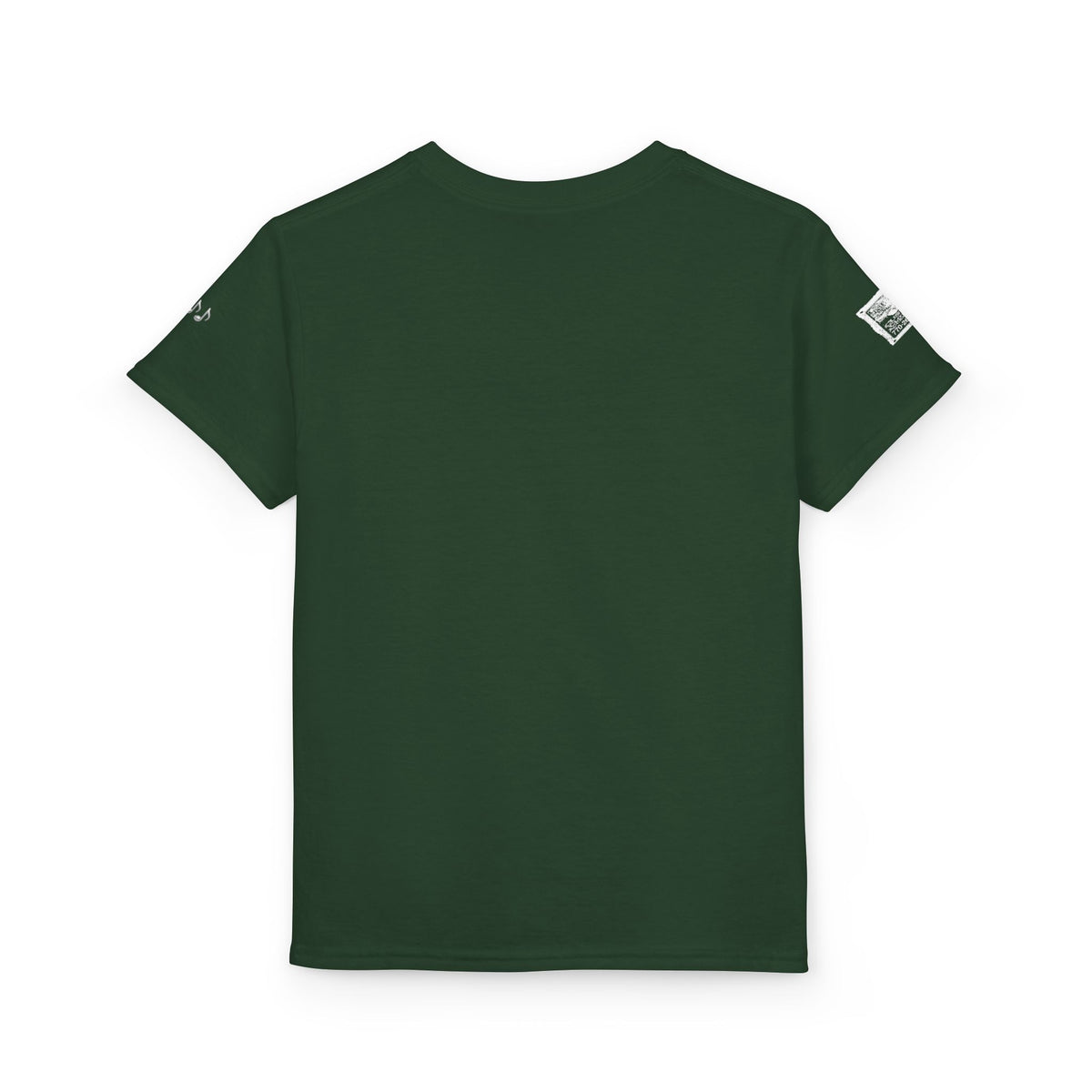 Small Hands, Big Sound — Black Boy Violin Pre-Teen Musician Tee (White Ink)