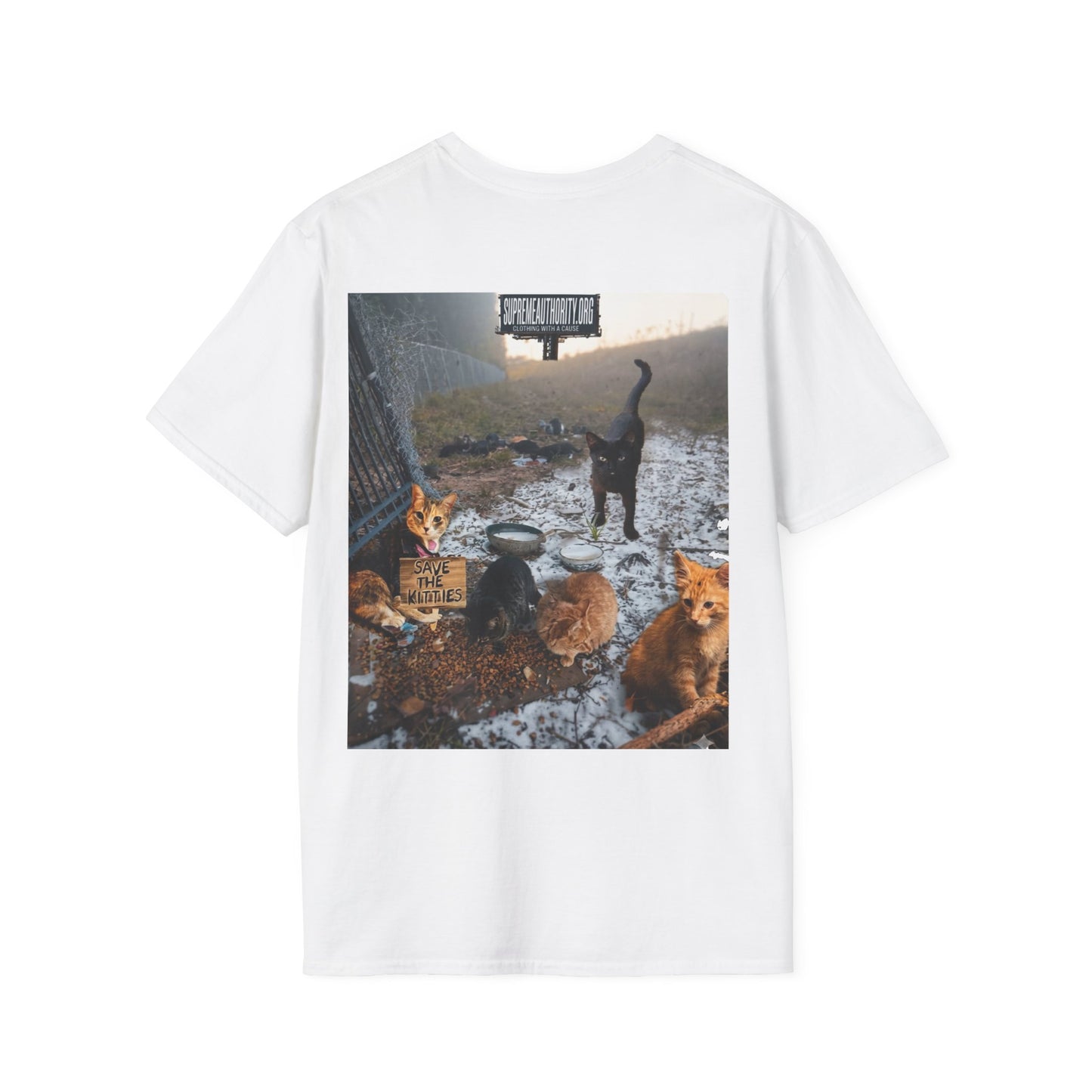 SAVE THE KITTIES 2 - Unisex Soft style T-Shirt