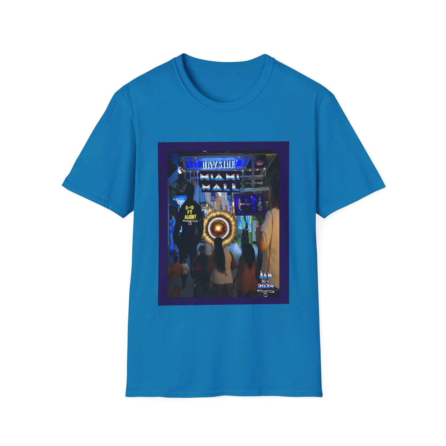 Miami Alien Mall 2 - Unisex Softstyle T-Shirt