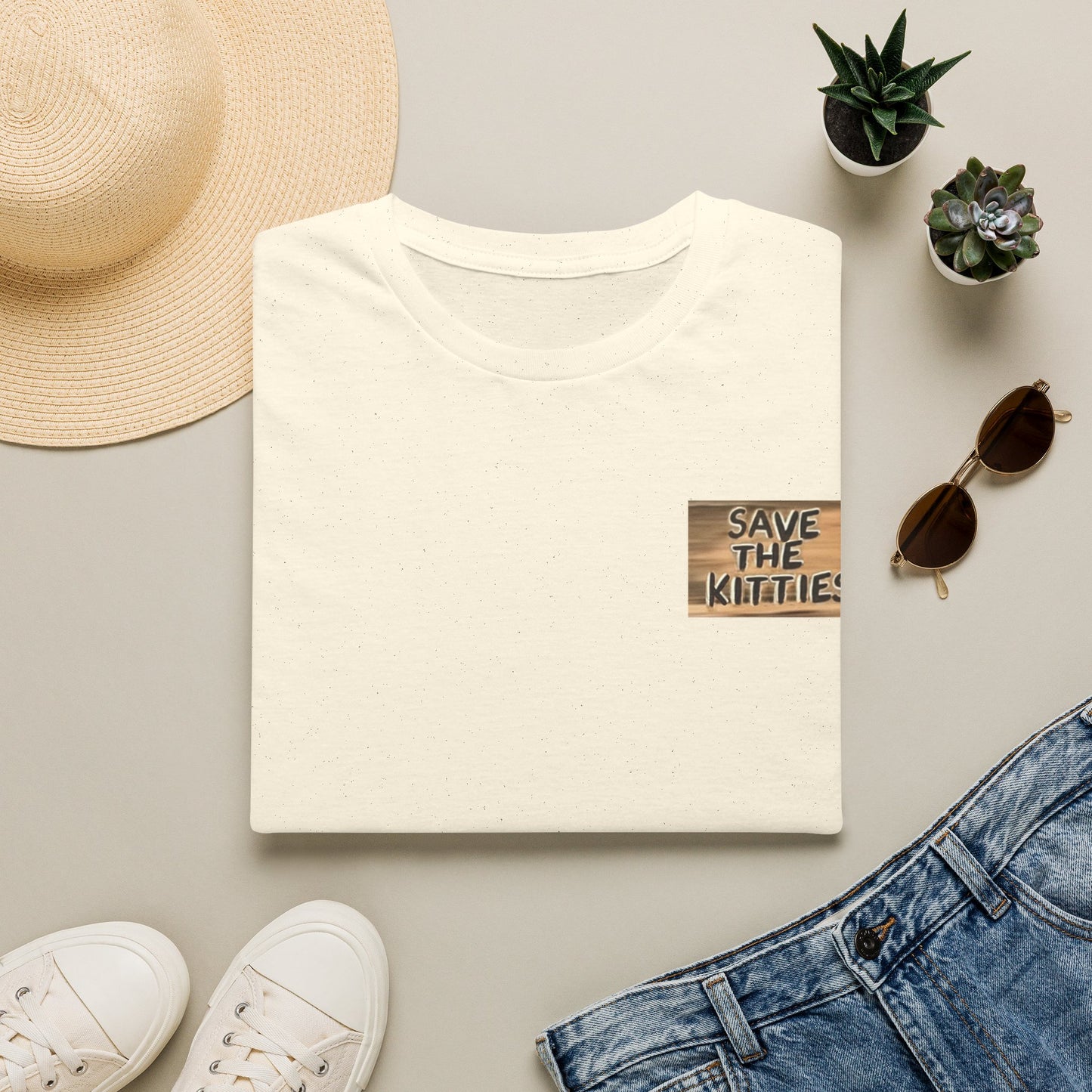 SAVE THE KITTIES - Cat Rescue Fund Raiser - Unisex Soft style T-Shirt