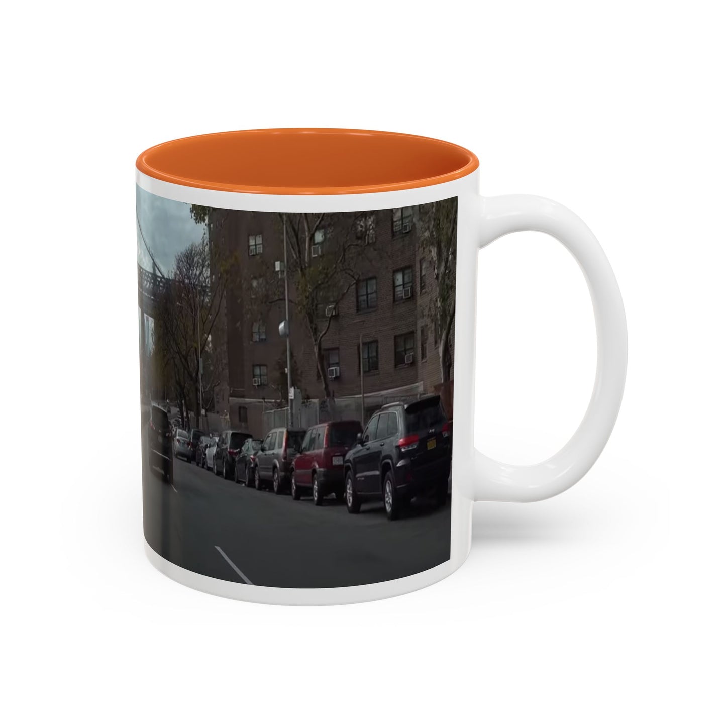 SAVE The KITTIES (Cat rescue fund raiser )-Two-Tone Accent Mug (11oz, 15oz)