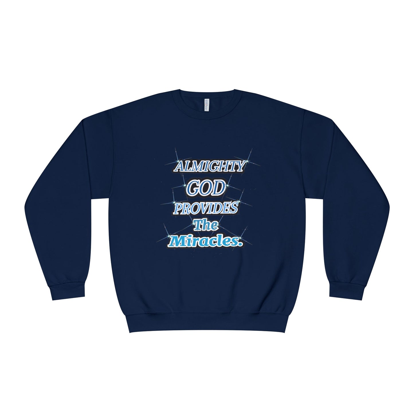 spiritual miracle for Pastors -  front  Unisex NuBlend® Crewneck Sweatshirt