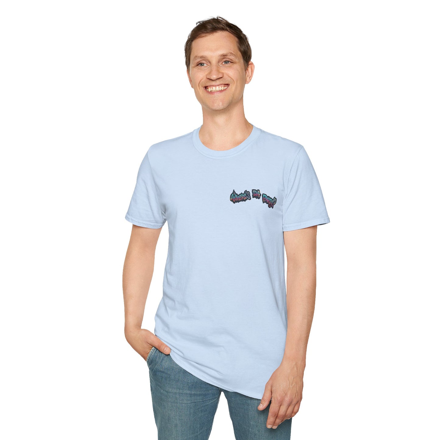 Where's The Party  FBA Version - Supreme Authority - Unisex Soft style T-Shirt