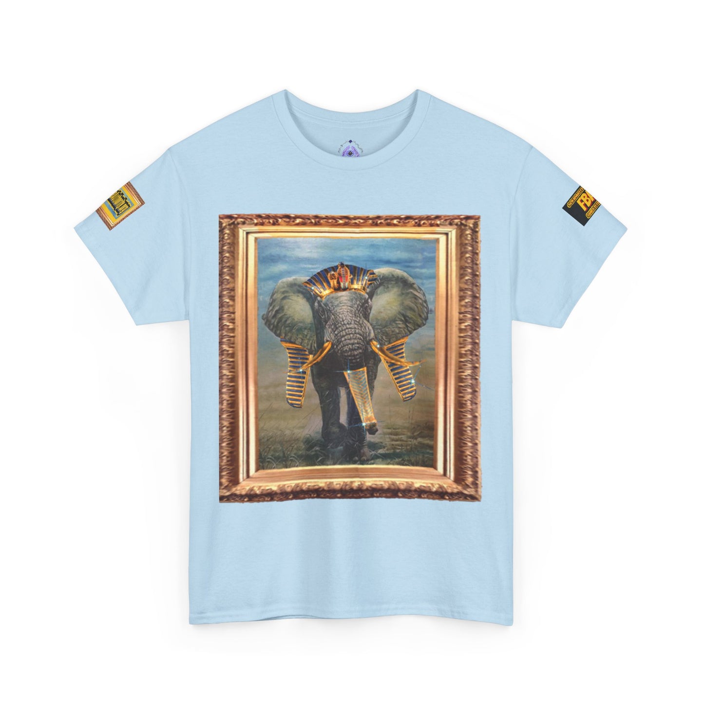 African elephant remix FBA 100 By Supreme Authority -Unisex Heavy Cotton Tee