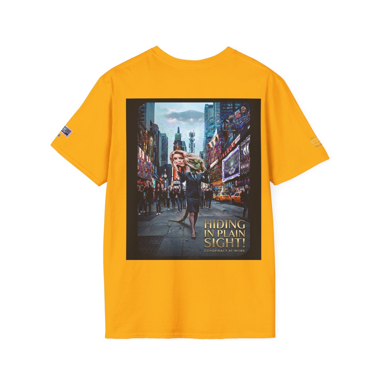 HIDING IN PLAIN SIGHT -Supreme Authority - Unisex Soft style T-Shirt