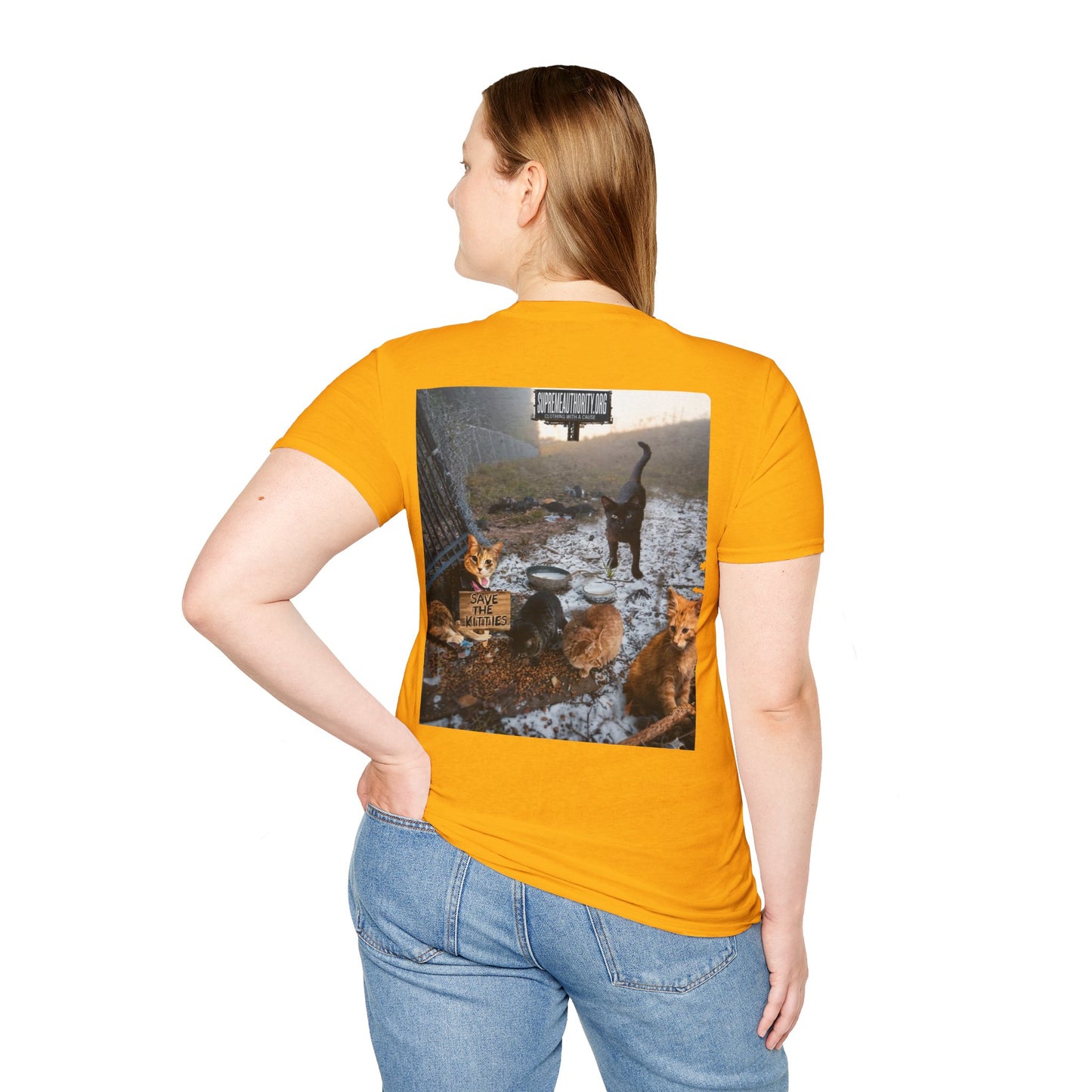 SAVE THE KITTIES 2 - Unisex Soft style T-Shirt