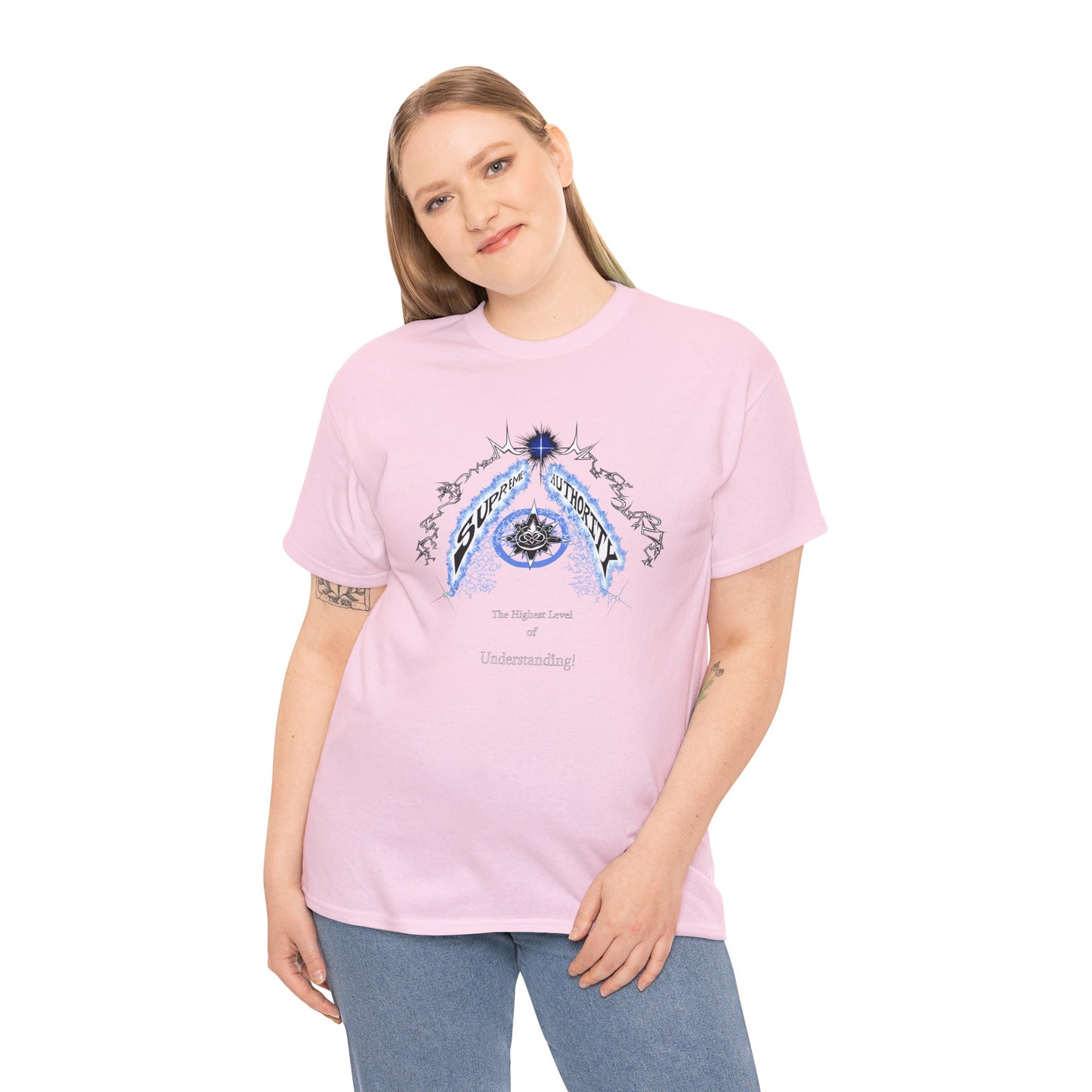 Copy of Supreme Authority  The Lord Is My Savior -Unisex Heavy Cotton Tee