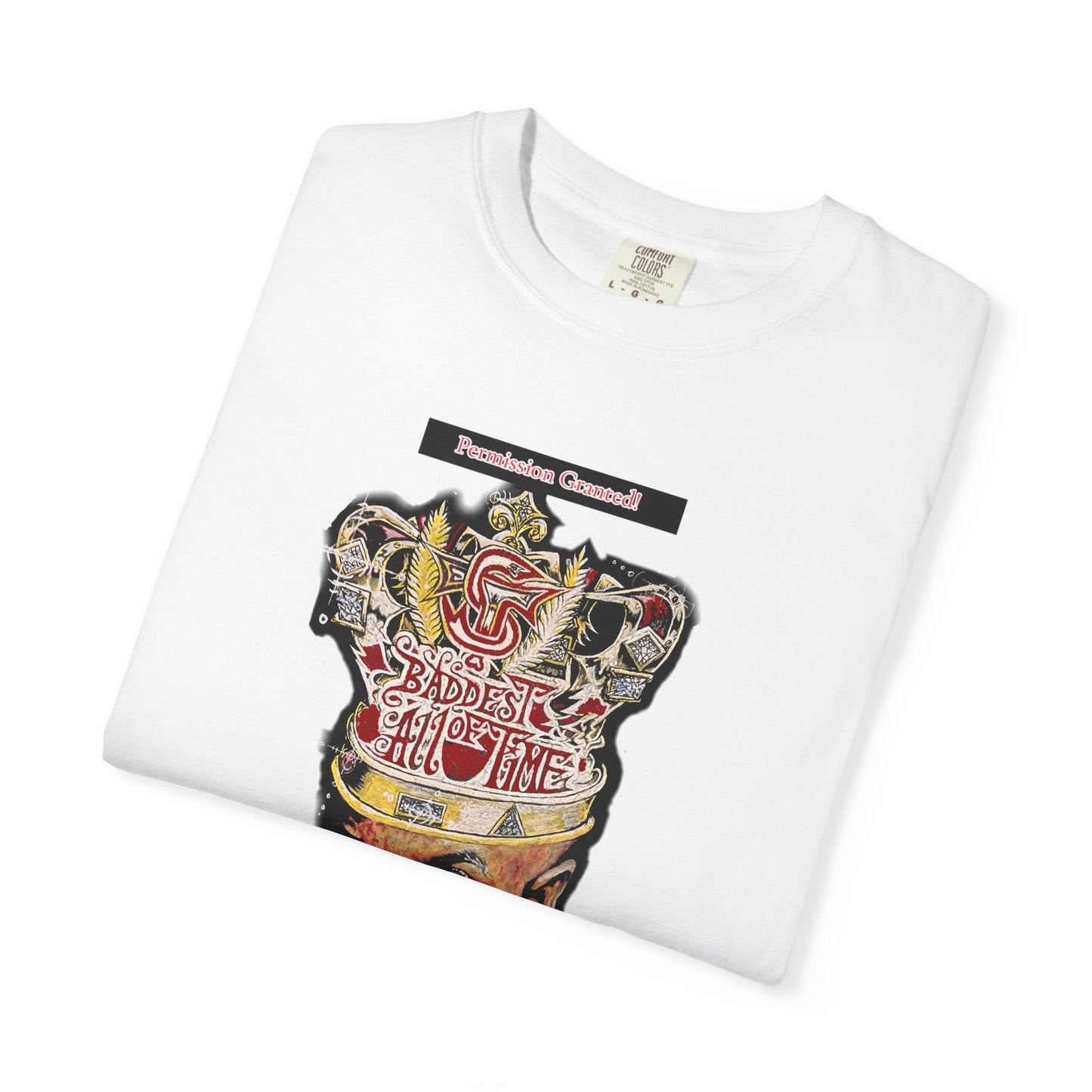 Permission Granted! Shane Taylor Portrait -Unisex Garment-Dyed T-shirt