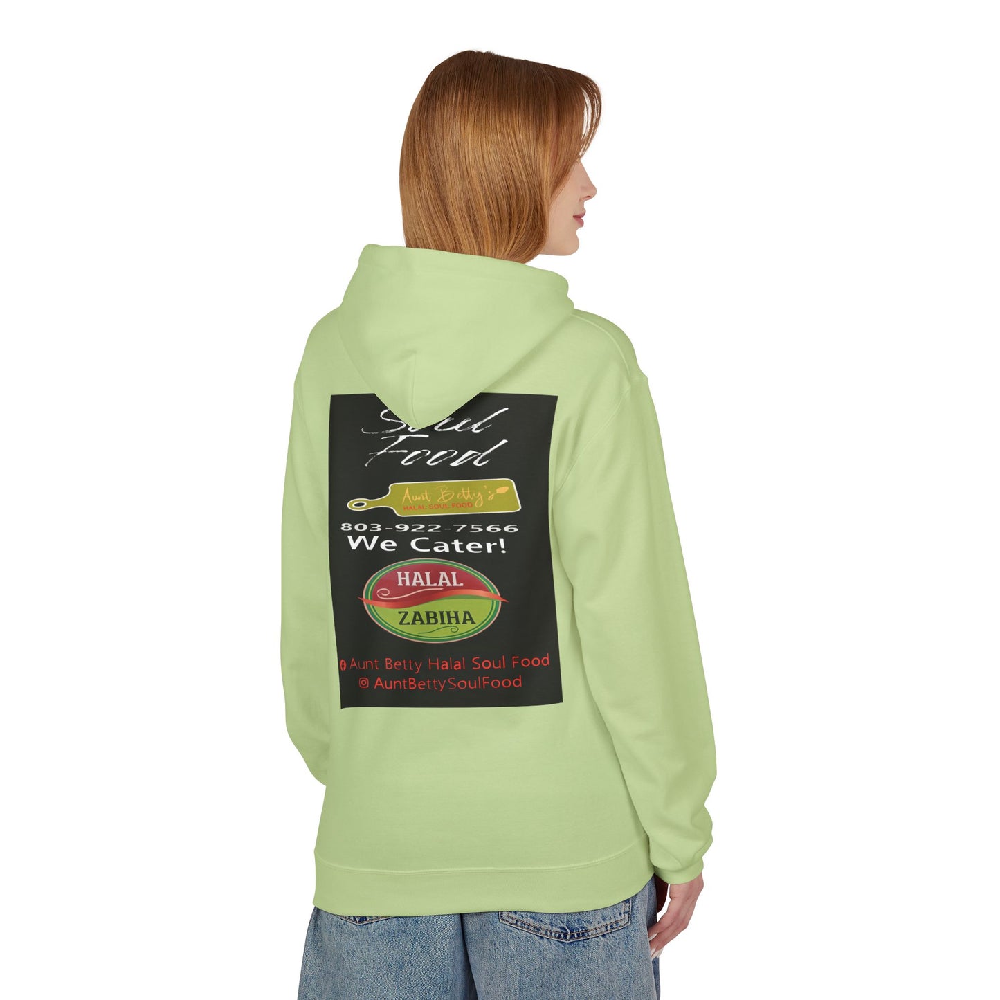 Aunt Betty's Soul Food Custom Unisex - Midweight Softstyle Fleece Hoodie