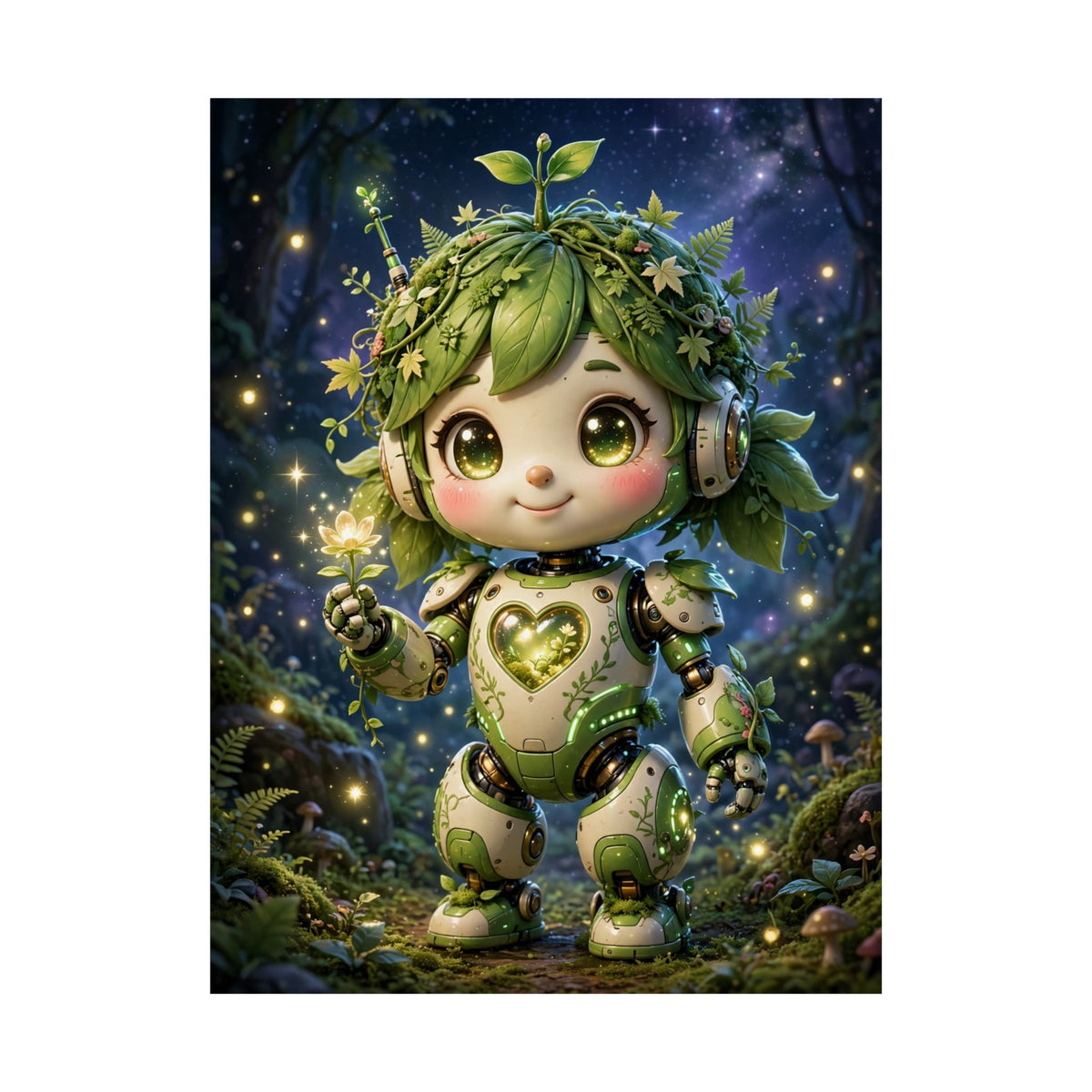 JUNIPER — Small Friends, Big Adventures — Kids Room Poster