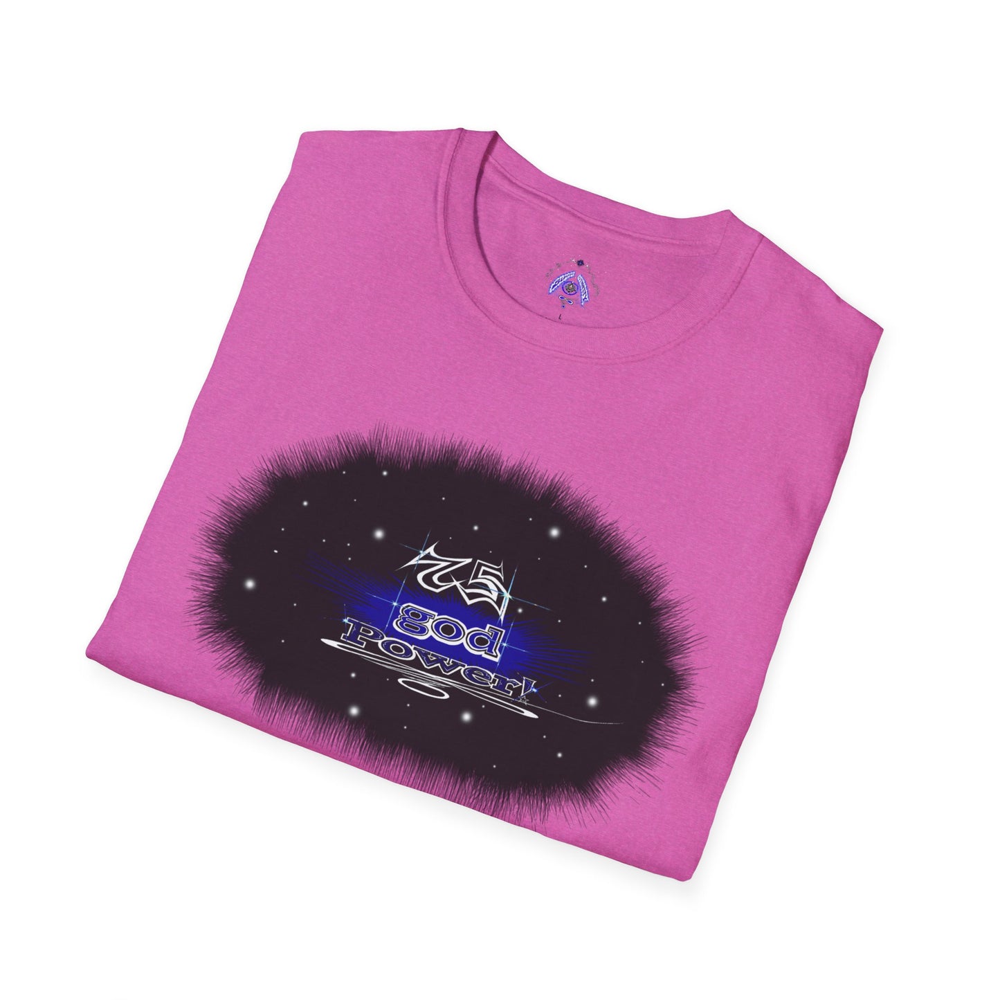 Supreme Authority 75 god power praying hands remix 1 Unisex Softstyle T-Shirt