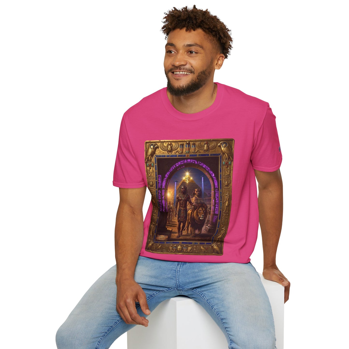 Ancient  Art 4 Supreme Authority -Unisex Softstyle T-Shirt