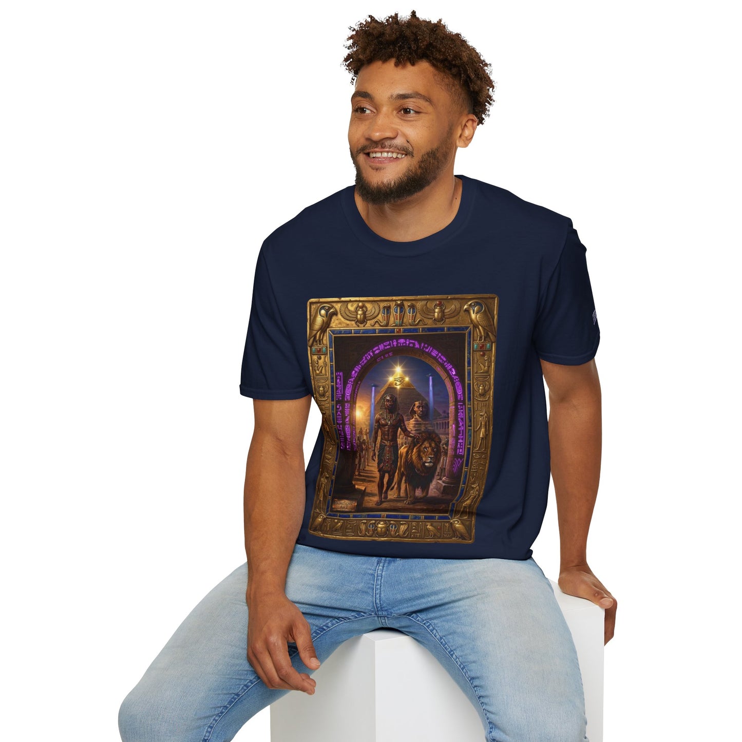 Ancient  Art 4 Supreme Authority -Unisex Softstyle T-Shirt