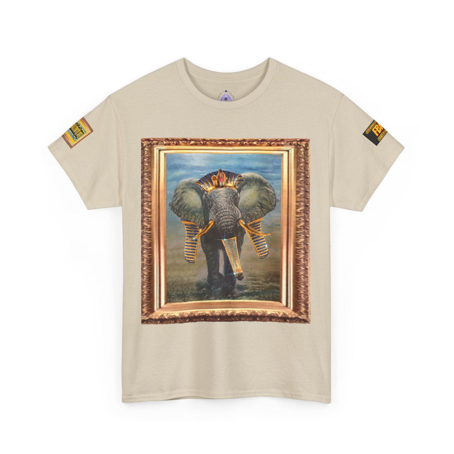 African elephant remix FBA 100 By Supreme Authority -Unisex Heavy Cotton Tee