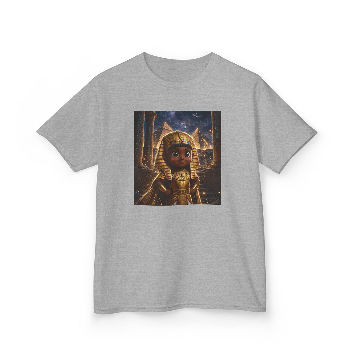 SEFU — Cinematic Little Pharaoh from the Stars — Kids Tee (Budget Edition)
